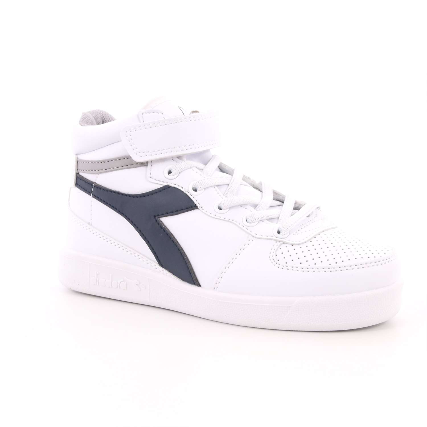 Scarpa Strappi + Elastico Diadora Bambino Bianco Scarpa Strappi + Elastico Diadora Bambino Bianco Scarpe 69 - 101.173760