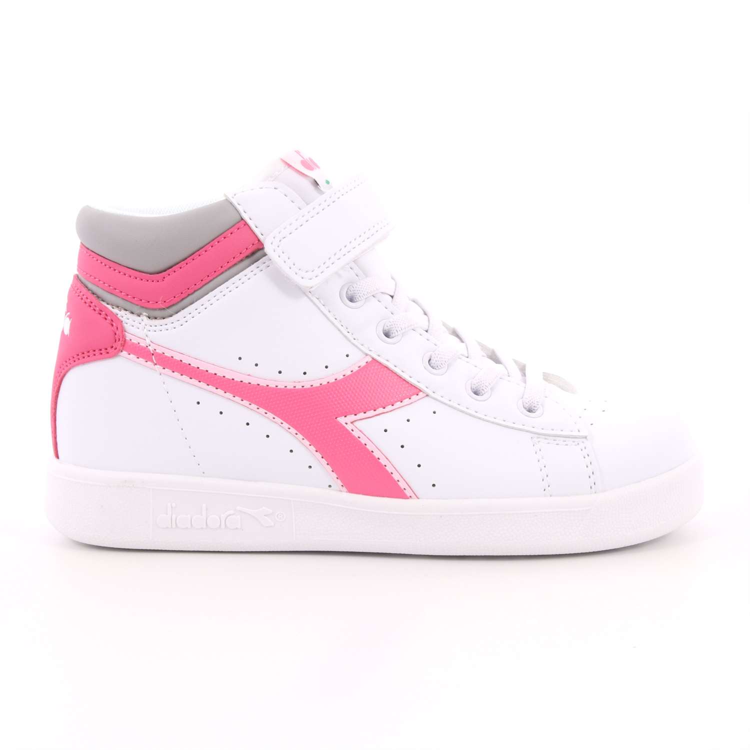 Scarpa Strappi + Elastico Diadora Bambina Bianco Scarpa Strappi + Elastico Diadora Bambina Bianco Scarpe 71 - 101.173763