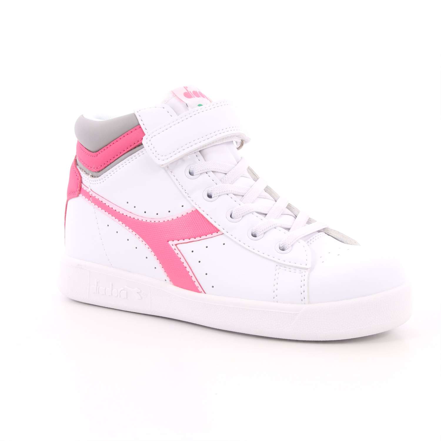 Scarpa Strappi + Elastico Diadora Bambina Bianco Scarpa Strappi + Elastico Diadora Bambina Bianco Scarpe 71 - 101.173763