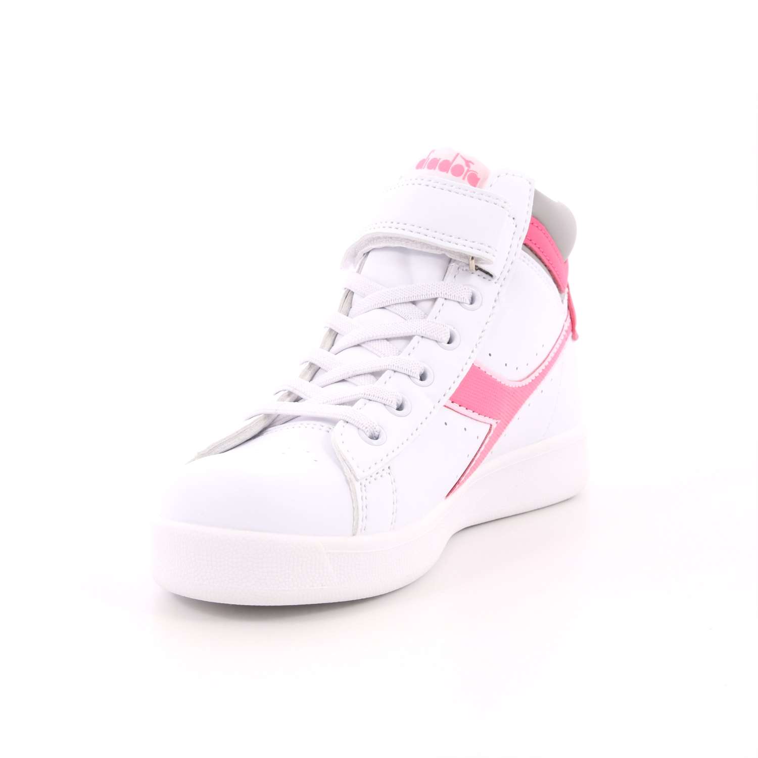 Scarpa Strappi + Elastico Diadora Bambina Bianco Scarpa Strappi + Elastico Diadora Bambina Bianco Scarpe 71 - 101.173763