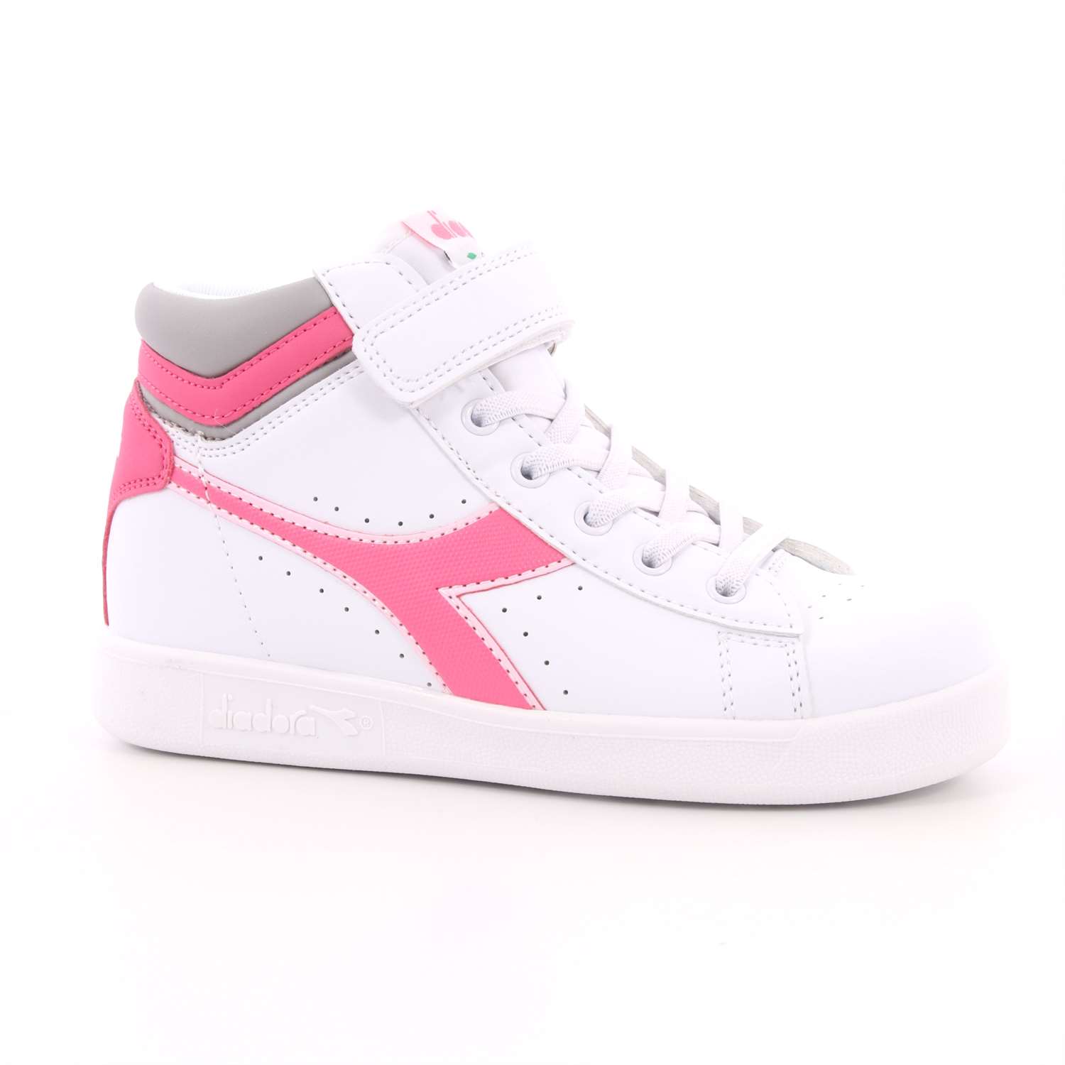 Scarpa Strappi + Elastico Diadora Bambina Bianco Scarpa Strappi + Elastico Diadora Bambina Bianco Scarpe 71 - 101.173763