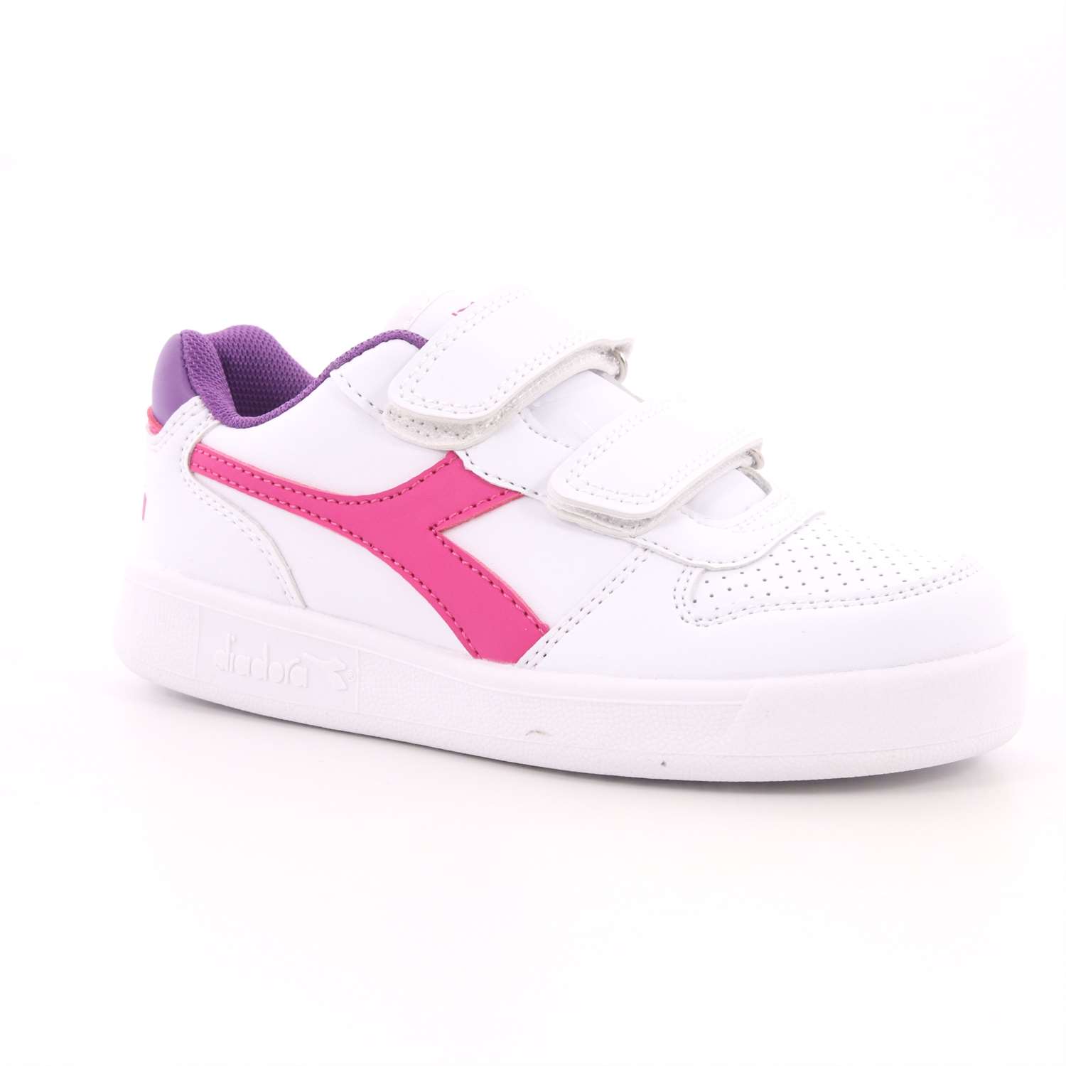 Scarpa Strappi + Elastico Diadora Bambina Bianco Scarpa Strappi + Elastico Diadora Bambina Bianco Scarpe 79 - 101.173300