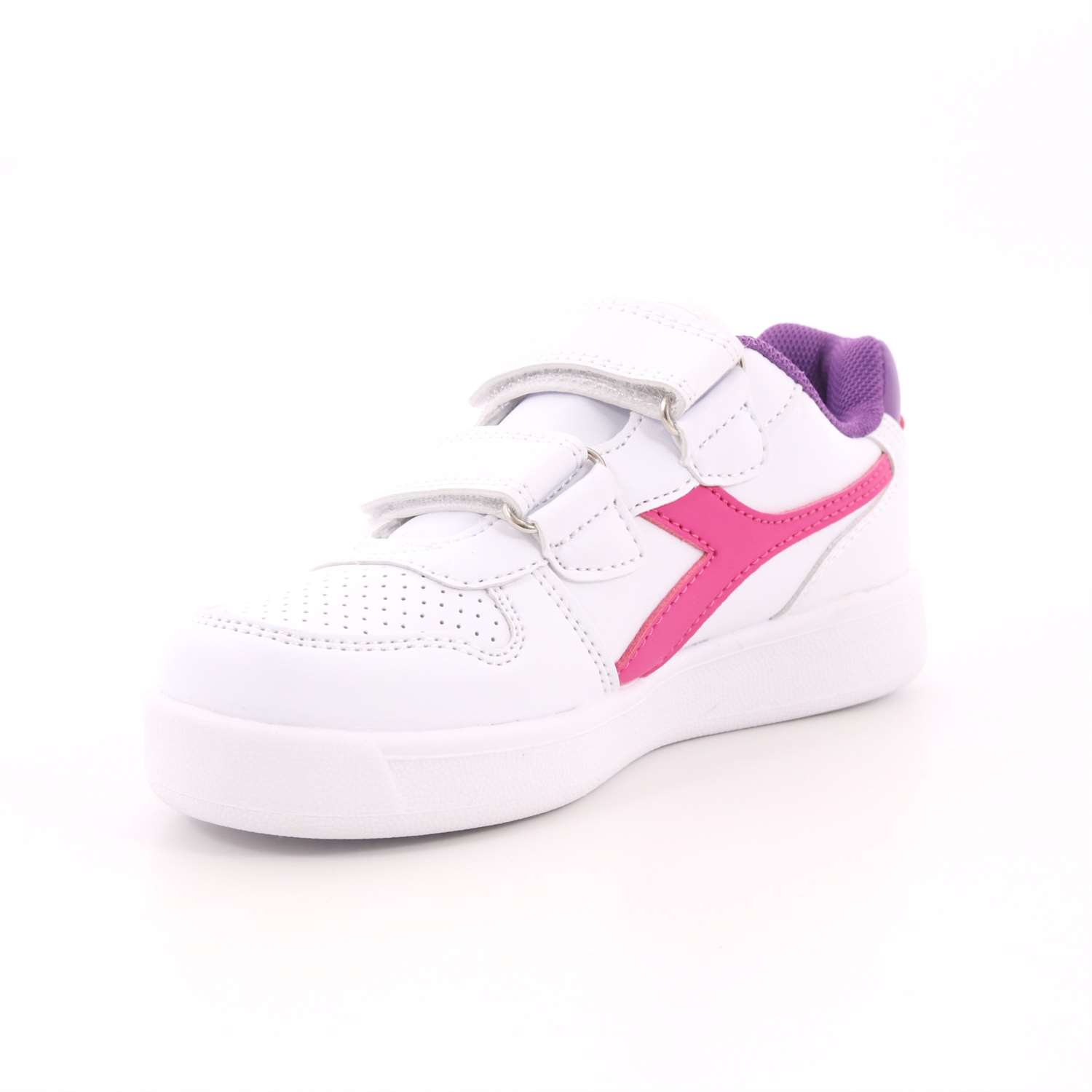 Scarpa Strappi + Elastico Diadora Bambina Bianco Scarpa Strappi + Elastico Diadora Bambina Bianco Scarpe 79 - 101.173300