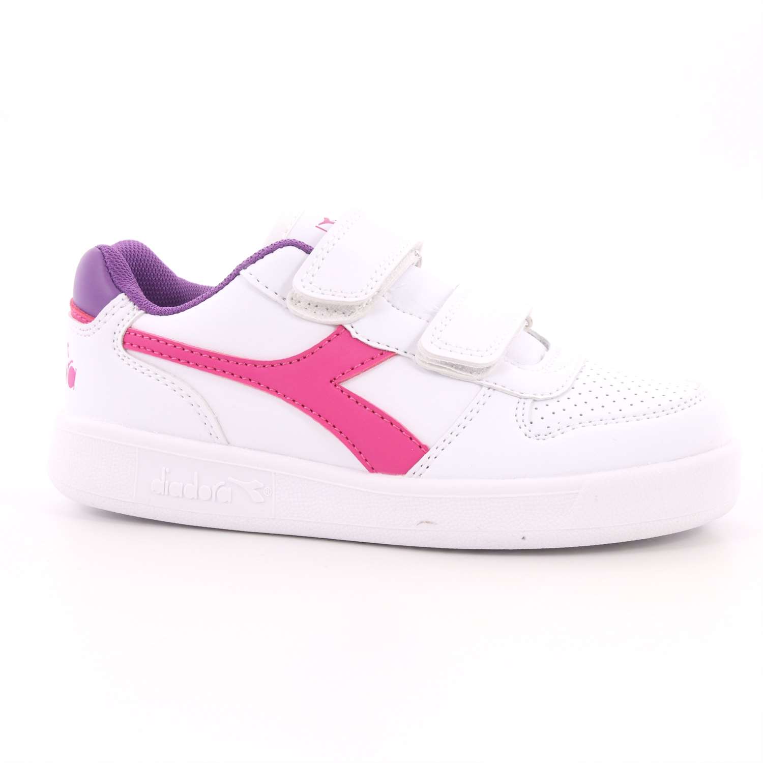 Scarpa Strappi + Elastico Diadora Bambina Bianco Scarpa Strappi + Elastico Diadora Bambina Bianco Scarpe 79 - 101.173300