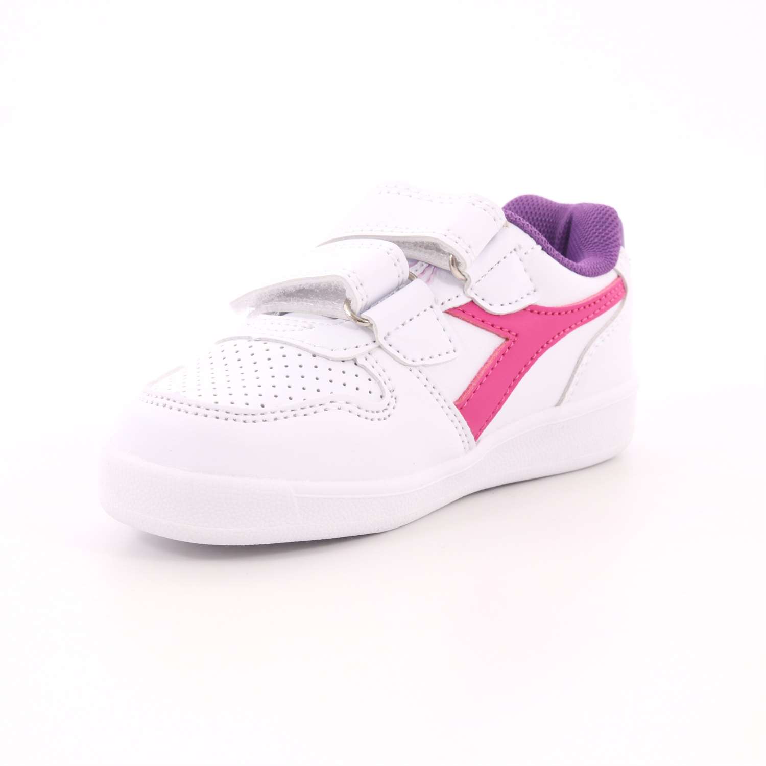 Scarpa Strappi + Elastico Diadora Bambina Bianco Scarpa Strappi + Elastico Diadora Bambina Bianco Scarpe 84 - 101.173302