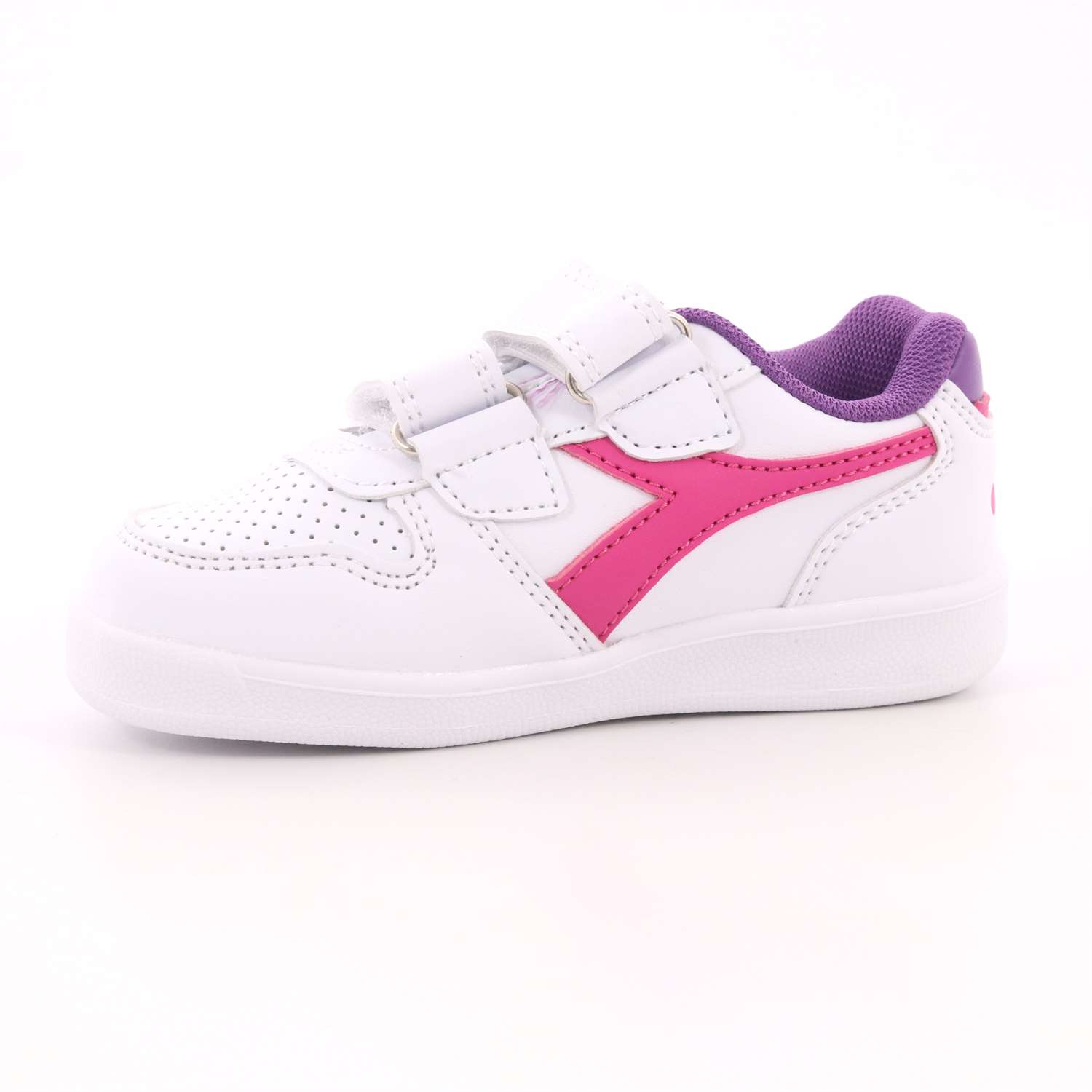 Scarpa Strappi + Elastico Diadora Bambina Bianco Scarpa Strappi + Elastico Diadora Bambina Bianco Scarpe 84 - 101.173302