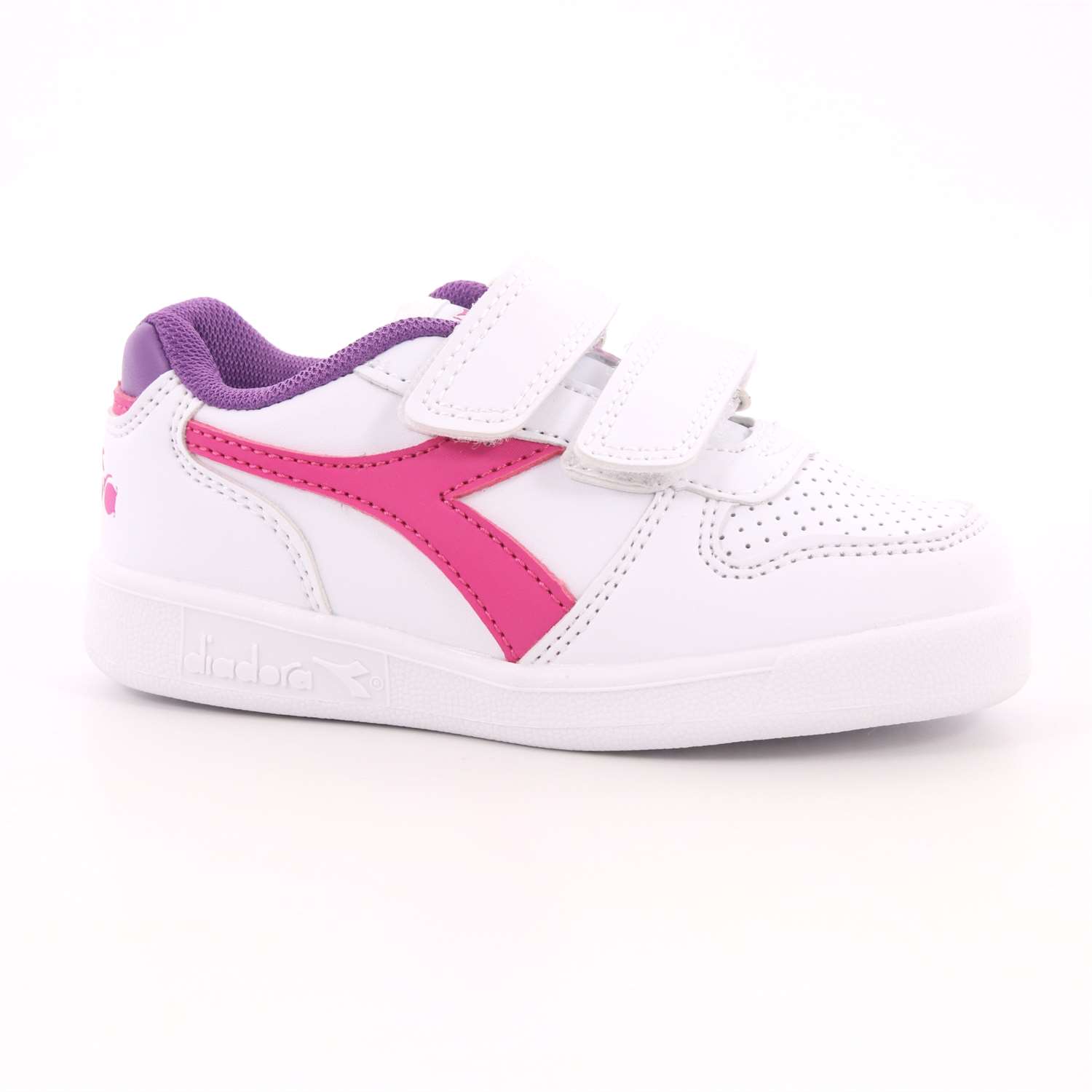 Scarpa Strappi + Elastico Diadora Bambina Bianco Scarpa Strappi + Elastico Diadora Bambina Bianco Scarpe 84 - 101.173302