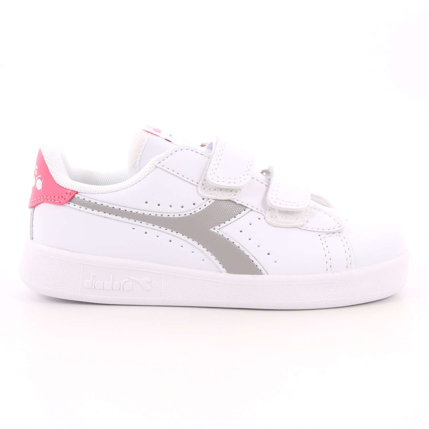 Scarpa Strappi + Elastico Diadora Bambina Bianco Scarpa Strappi + Elastico Diadora Bambina Bianco Scarpe 88 - 101.173324