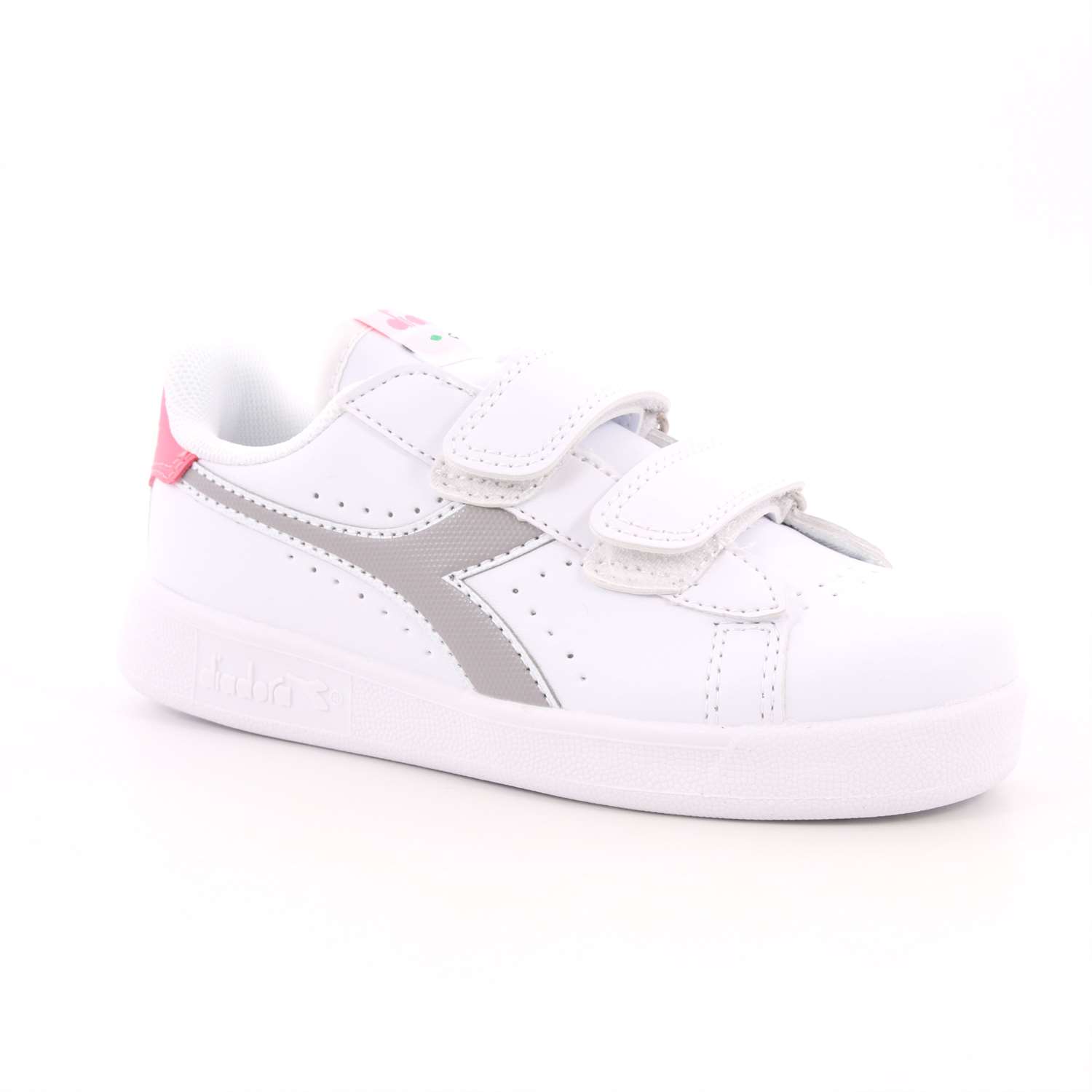 Scarpa Strappi + Elastico Diadora Bambina Bianco Scarpa Strappi + Elastico Diadora Bambina Bianco Scarpe 88 - 101.173324