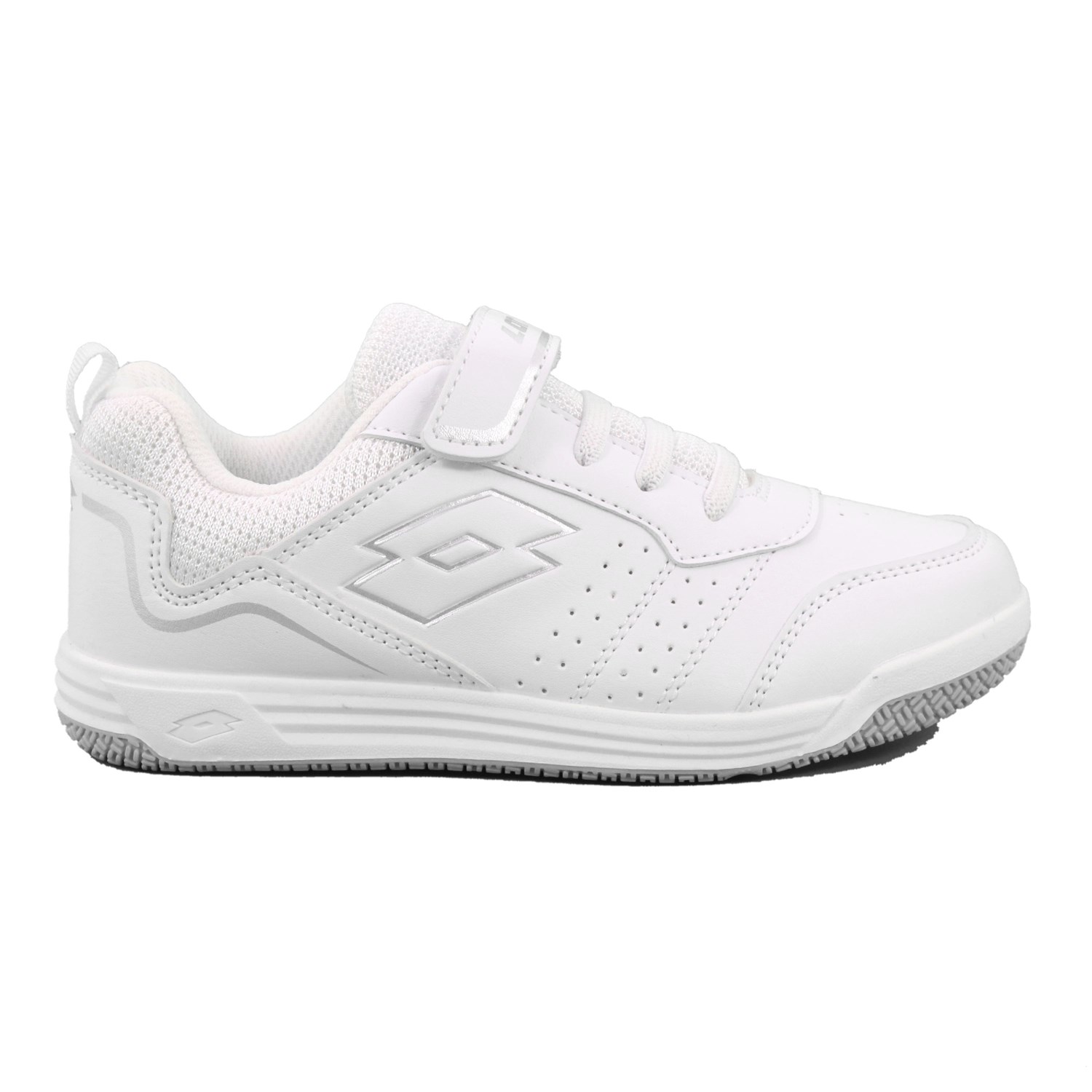 Scarpa Strappi + Elastico Lotto Bambino Bianco Scarpa Strappi + Elastico Lotto Bambino Bianco Scarpe 116 - 211884