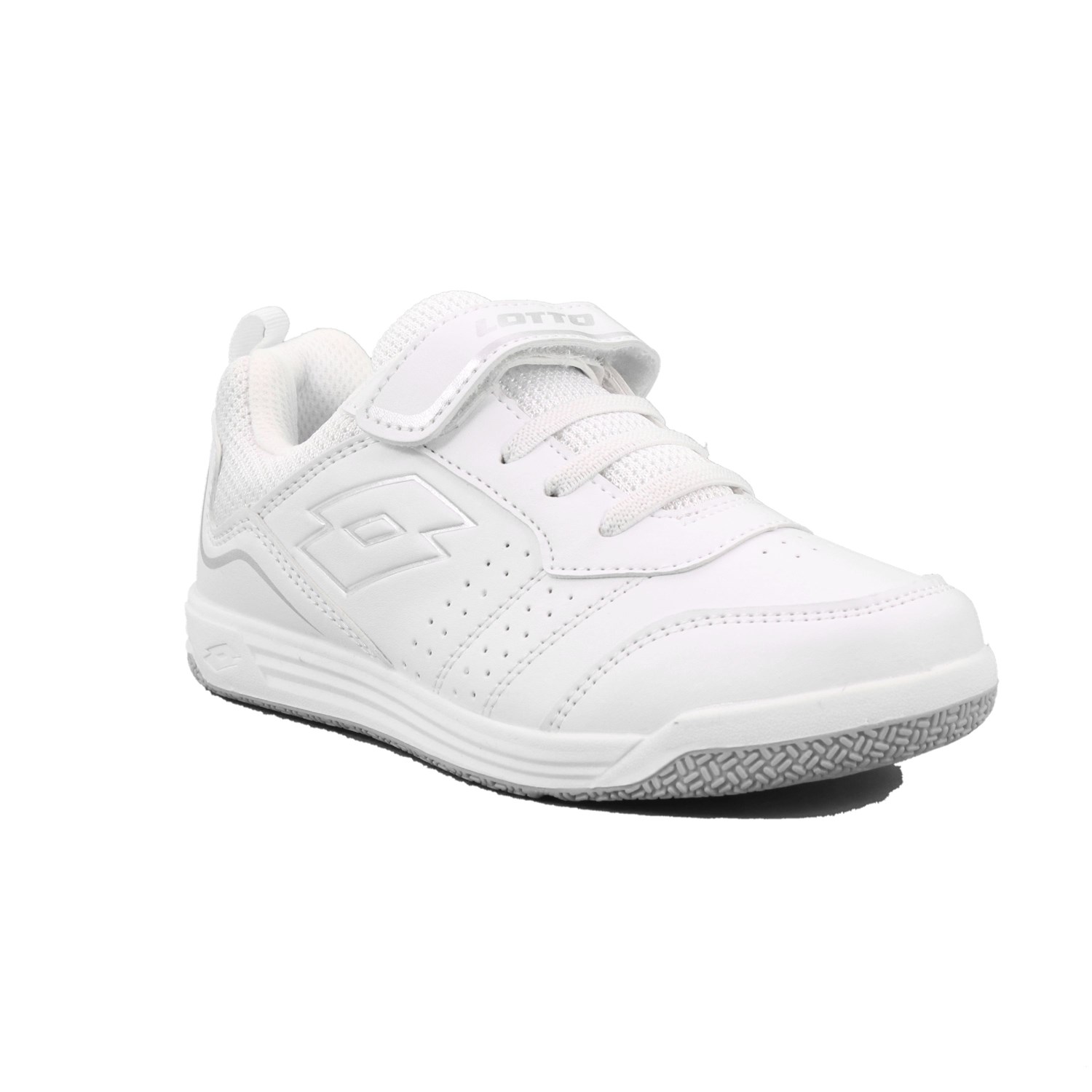 Scarpa Strappi + Elastico Lotto Bambino Bianco Scarpa Strappi + Elastico Lotto Bambino Bianco Scarpe 116 - 211884