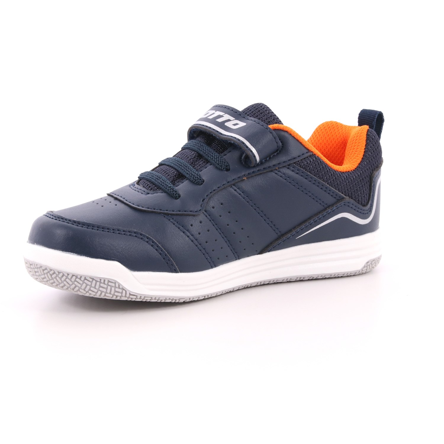 Scarpa Strappi + Elastico Lotto Bambino Blu Scarpa Strappi + Elastico Lotto Bambino Blu Scarpe 117 - 211884
