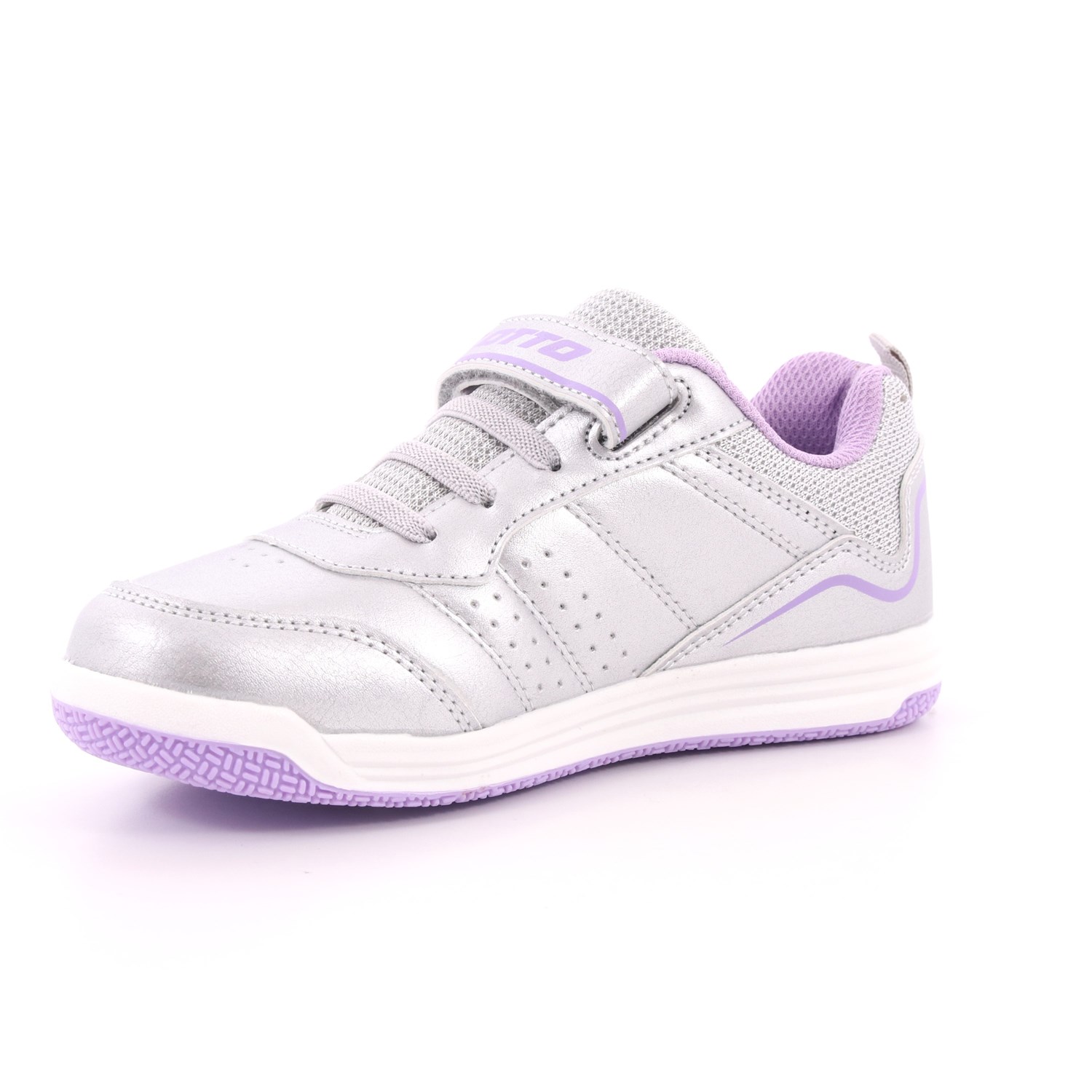 Scarpa Strappi + Elastico Lotto Bambina Argento Scarpa Strappi + Elastico Lotto Bambina Argento Scarpe 121 - 211884