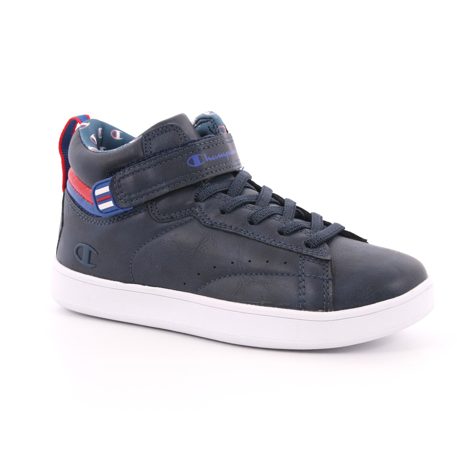 Scarpa Allacciata Champion Bambino Blu Scarpa Allacciata Champion Bambino Blu Scarpe 525 - S31448