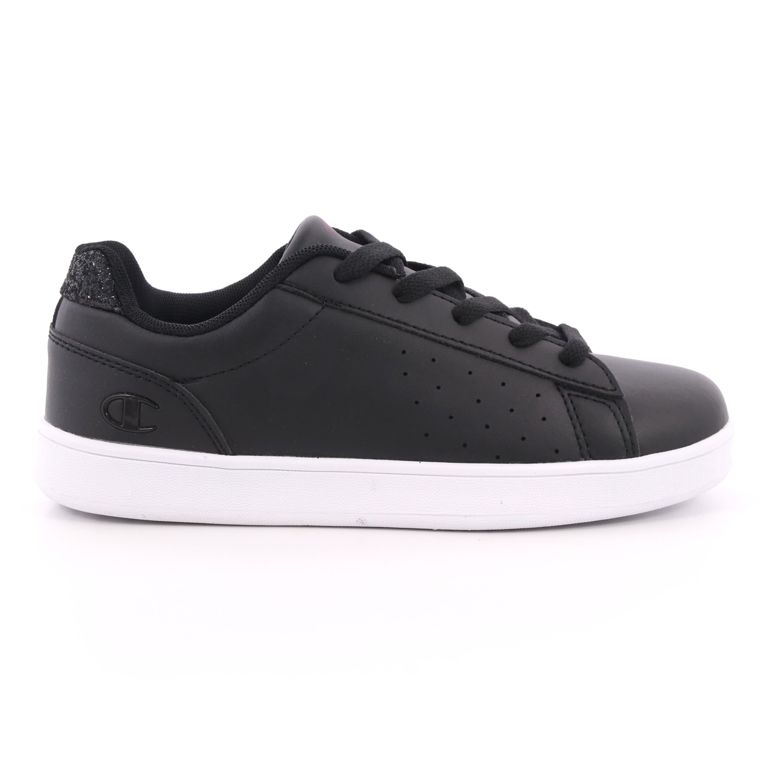 Scarpa Allacciata Champion Bambina Nero Scarpa Allacciata Champion Bambina Nero Scarpe 536 - S31653