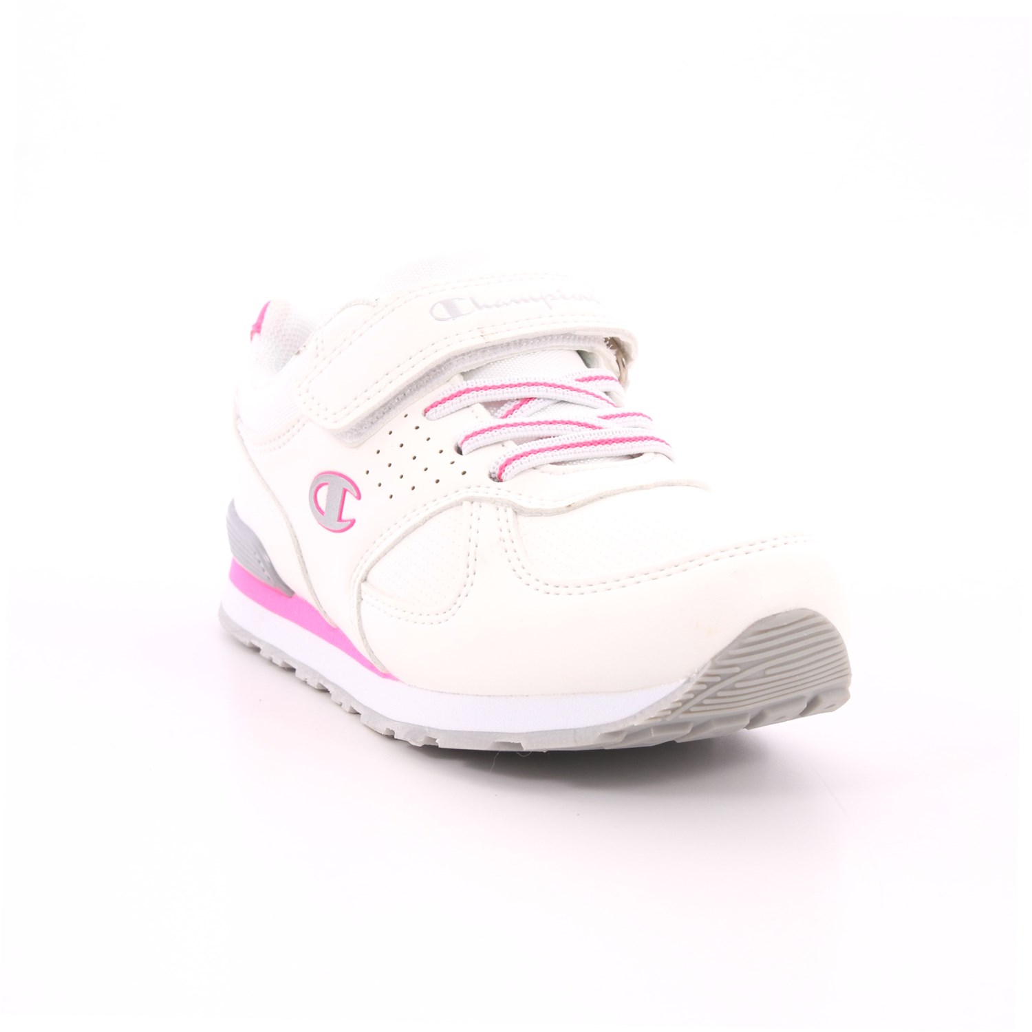 Scarpa Strappi + Elastico Champion Bambina Bianco Scarpa Strappi + Elastico Champion Bambina Bianco Scarpe 545 - S31409