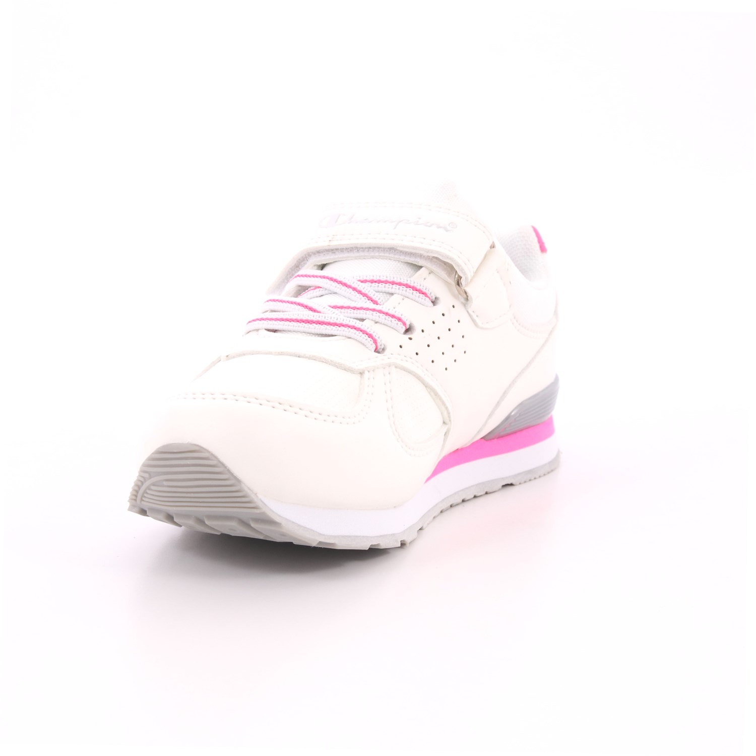 Scarpa Strappi + Elastico Champion Bambina Bianco Scarpa Strappi + Elastico Champion Bambina Bianco Scarpe 545 - S31409