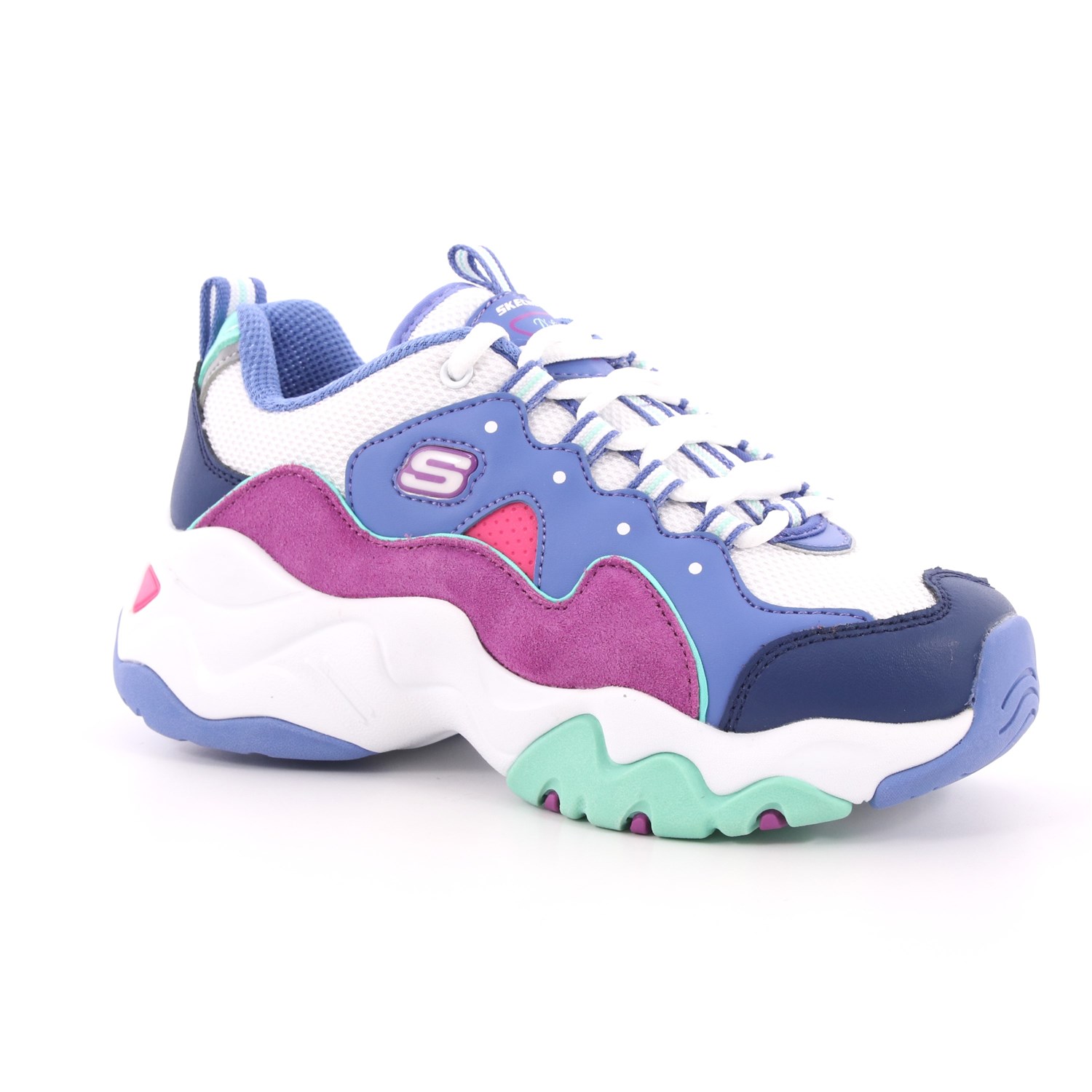 Scarpa Allacciata Skechers Bambina Multicolor Scarpa Allacciata Skechers Bambina Multicolor Scarpe 81 - 80443L