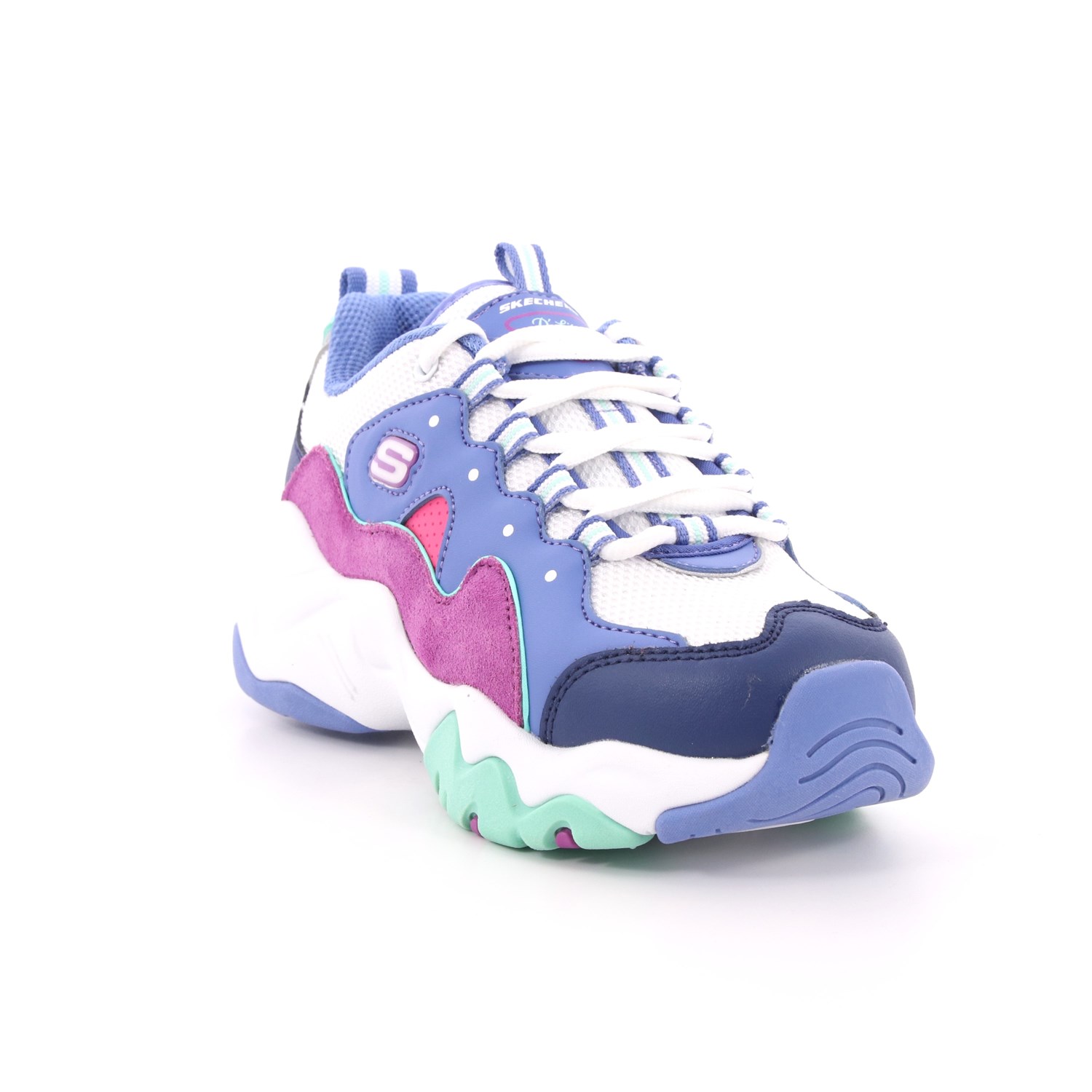 Scarpa Allacciata Skechers Bambina Multicolor Scarpa Allacciata Skechers Bambina Multicolor Scarpe 81 - 80443L