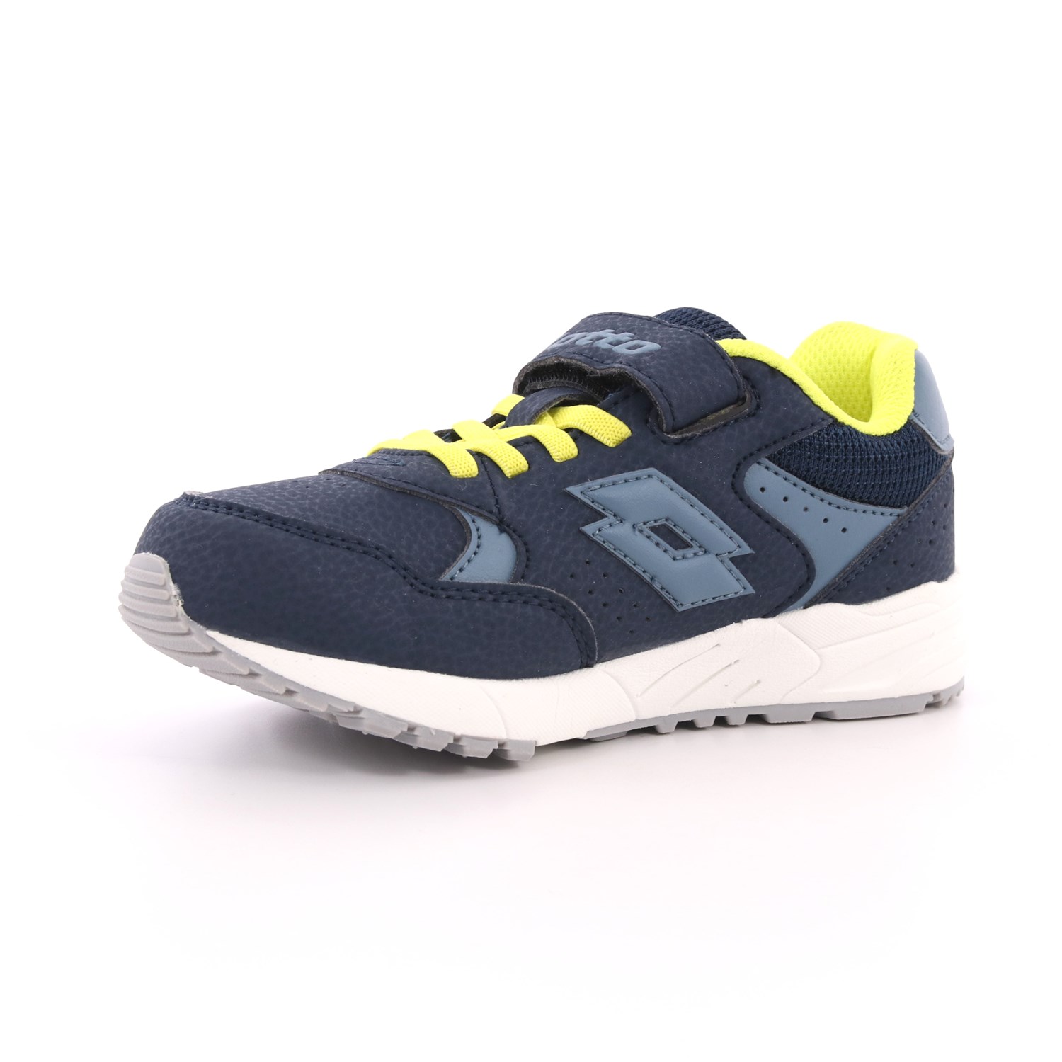 Scarpa Strappi + Elastico Lotto Bambino Blu Scarpa Strappi + Elastico Lotto Bambino Blu Scarpe 133 - 211908