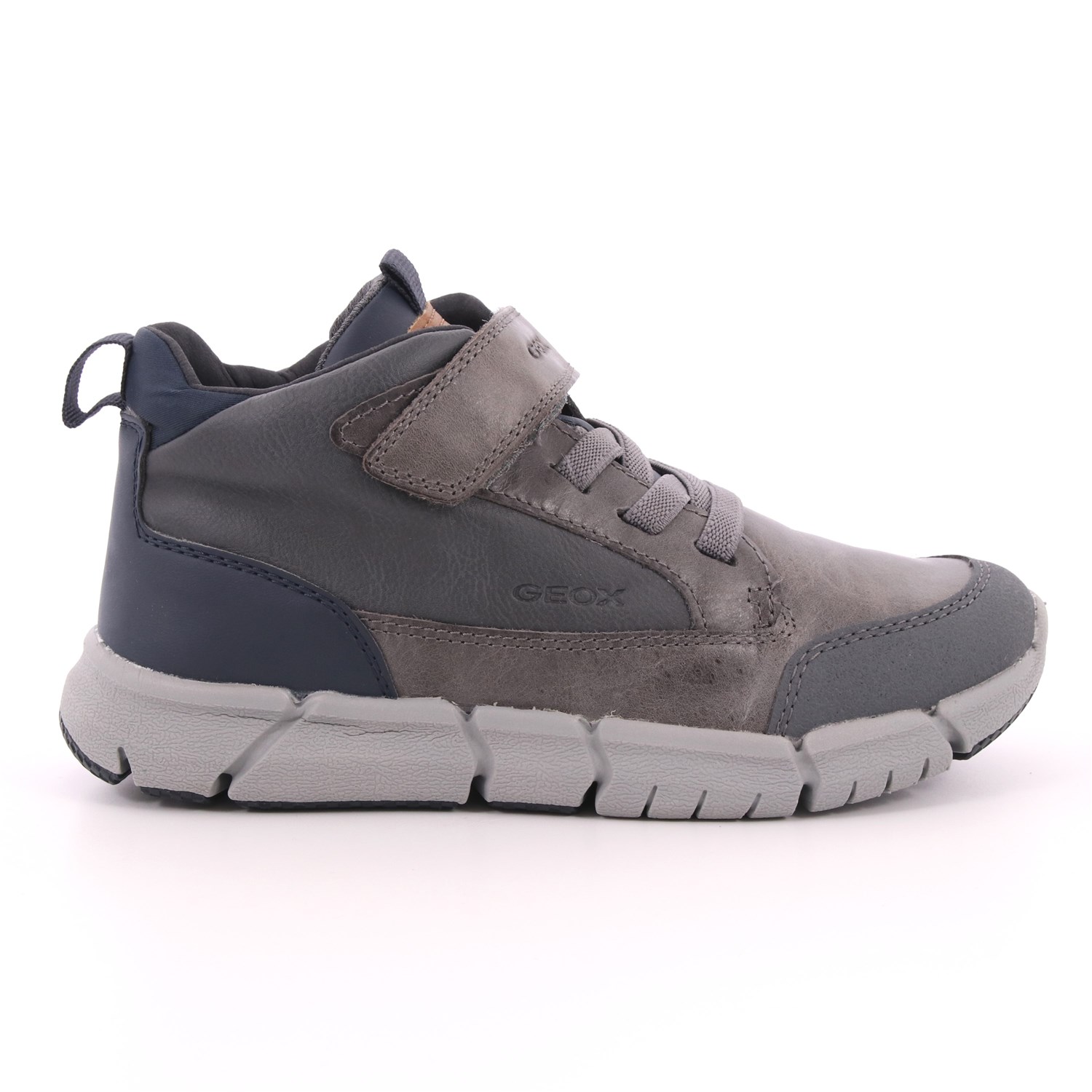 Scarpa Strappi + Elastico Geox Bambino Grigio Scarpa Strappi + Elastico Geox Bambino Grigio Scarpe 328 - J949BC