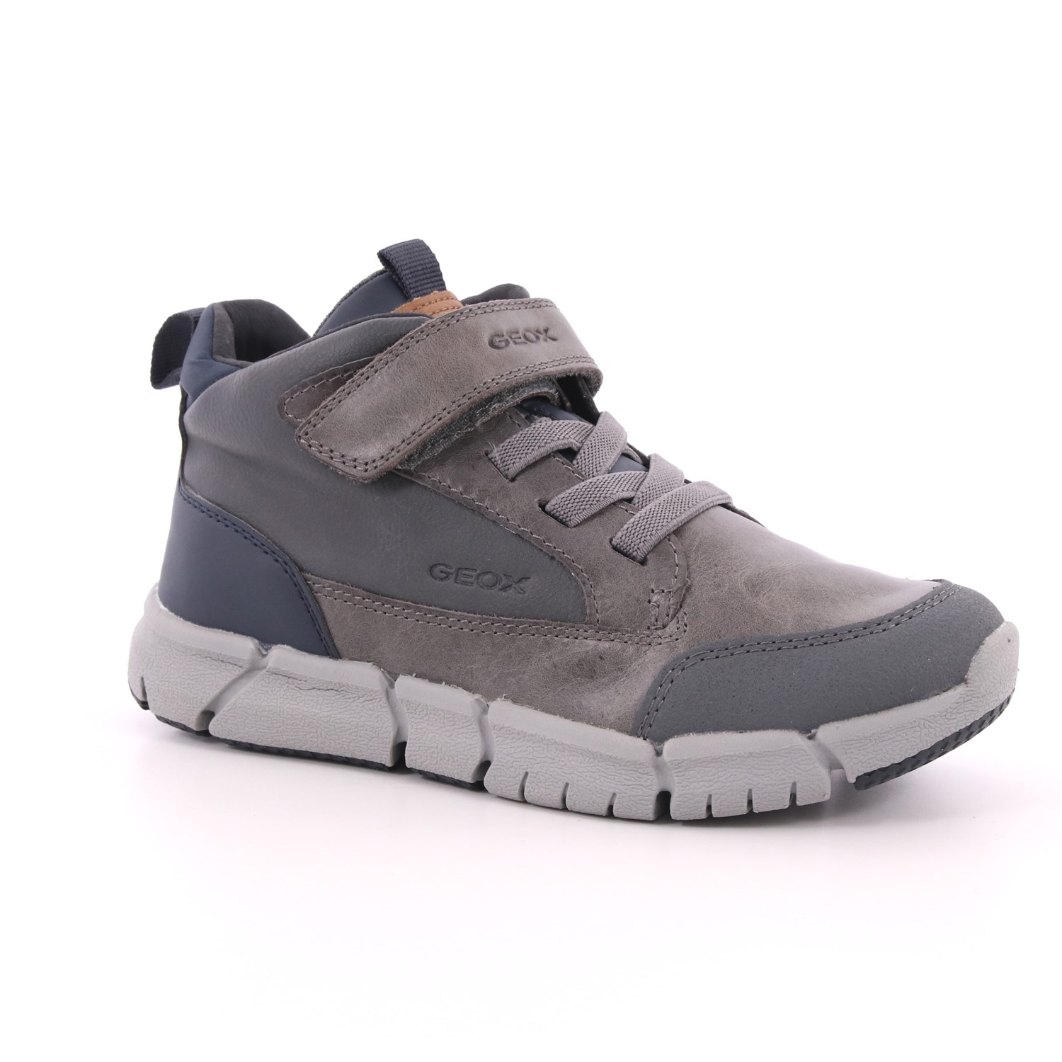 Scarpa Strappi + Elastico Geox Bambino Grigio Scarpa Strappi + Elastico Geox Bambino Grigio Scarpe 328 - J949BC
