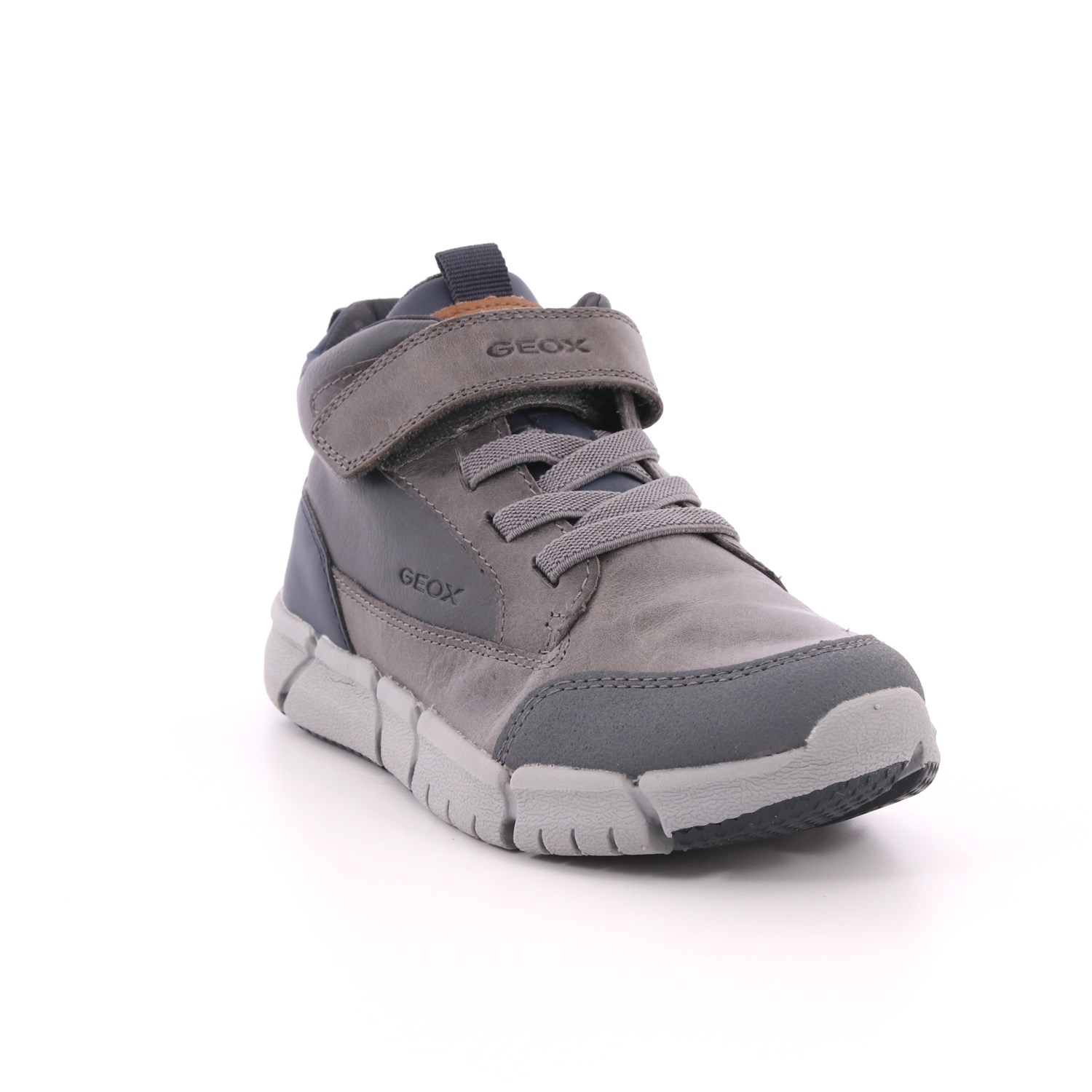 Scarpa Strappi + Elastico Geox Bambino Grigio Scarpa Strappi + Elastico Geox Bambino Grigio Scarpe 328 - J949BC