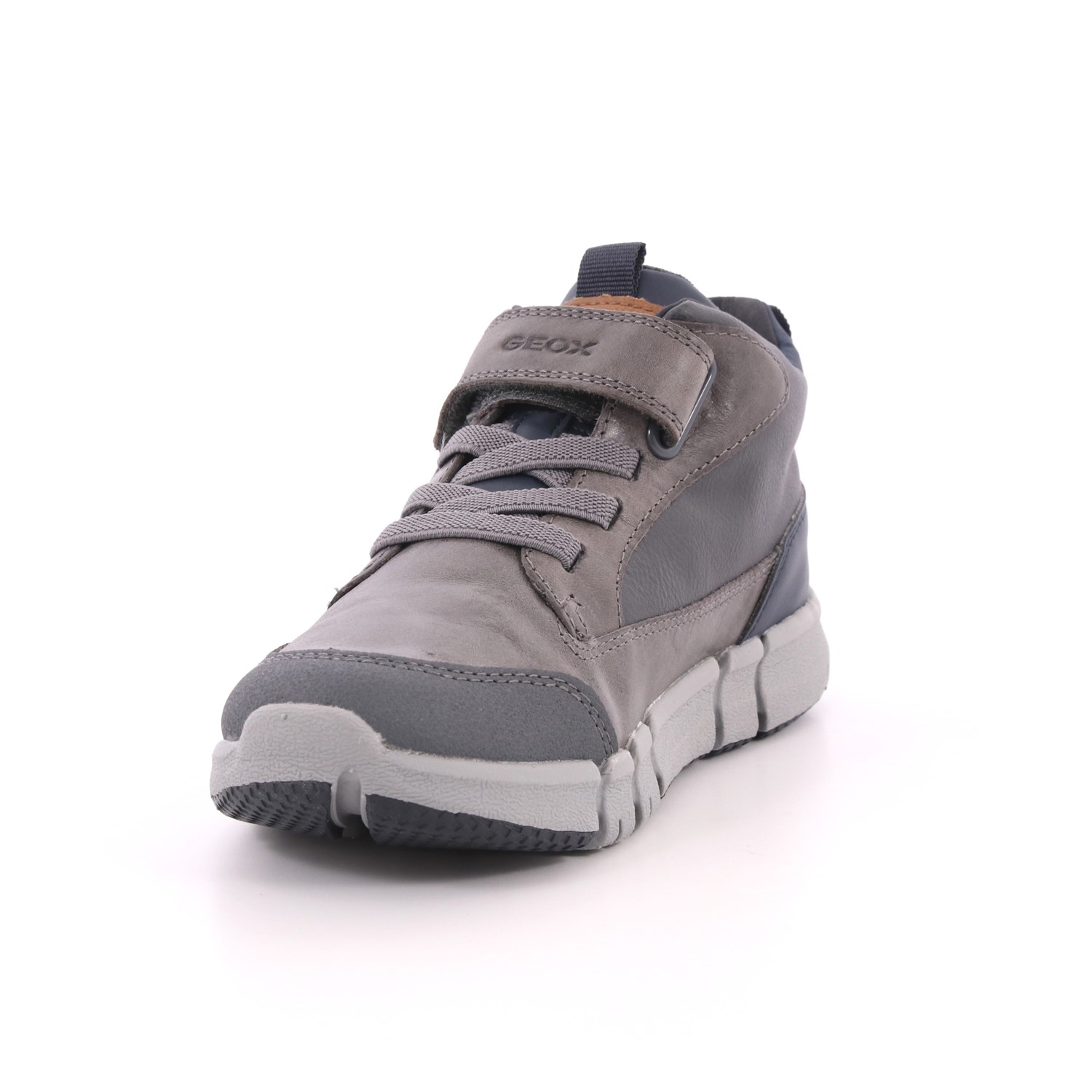 Scarpa Strappi + Elastico Geox Bambino Grigio Scarpa Strappi + Elastico Geox Bambino Grigio Scarpe 328 - J949BC