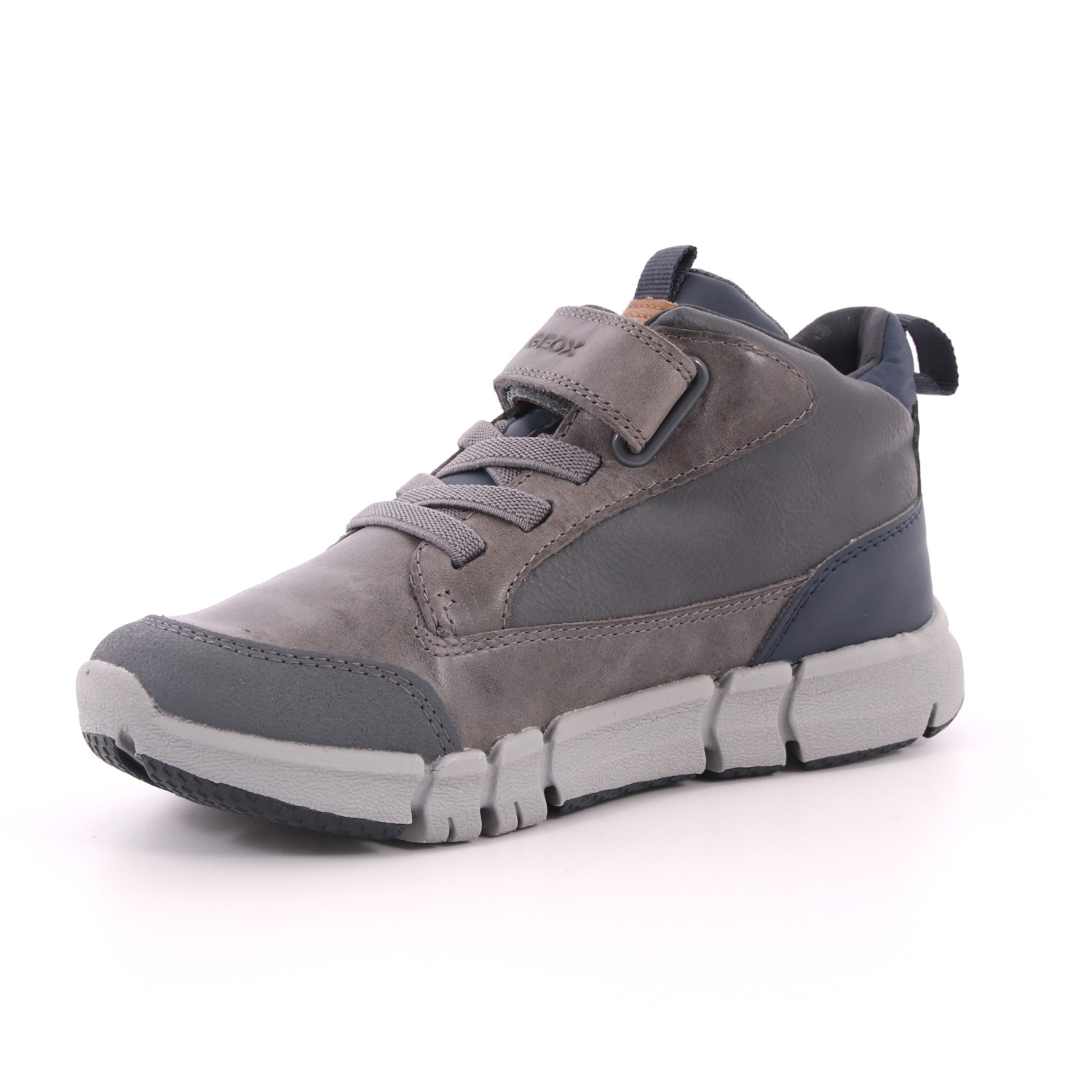 Scarpa Strappi + Elastico Geox Bambino Grigio Scarpa Strappi + Elastico Geox Bambino Grigio Scarpe 328 - J949BC
