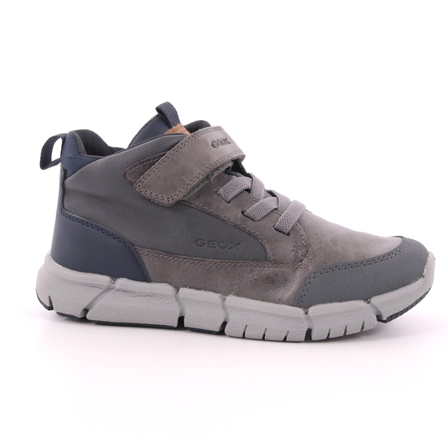 Scarpa Strappi + Elastico Geox Bambino Grigio Scarpa Strappi + Elastico Geox Bambino Grigio Scarpe 328 - J949BC