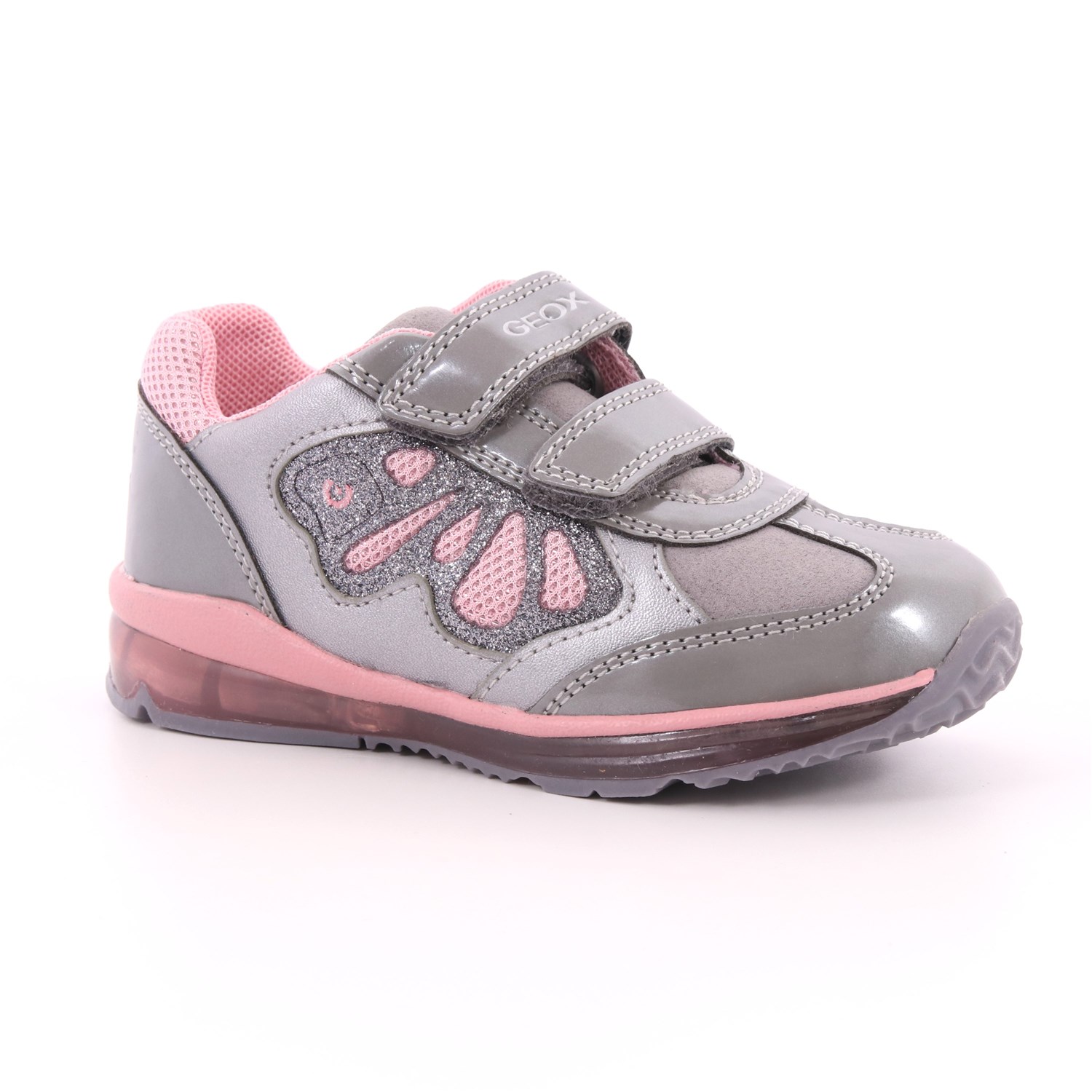 Scarpa Strappi Geox Bambina Grigio Scarpa Strappi Geox Bambina Grigio Scarpe 331 - B9485A