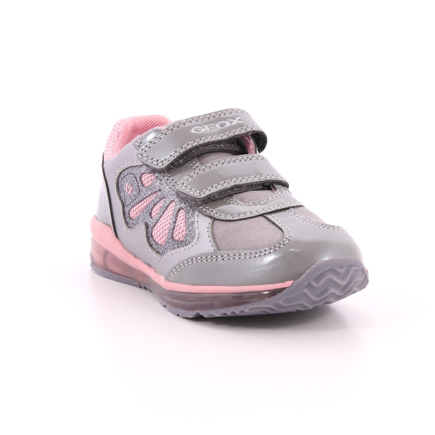Scarpa Strappi Geox Bambina Grigio Scarpa Strappi Geox Bambina Grigio Scarpe 331 - B9485A