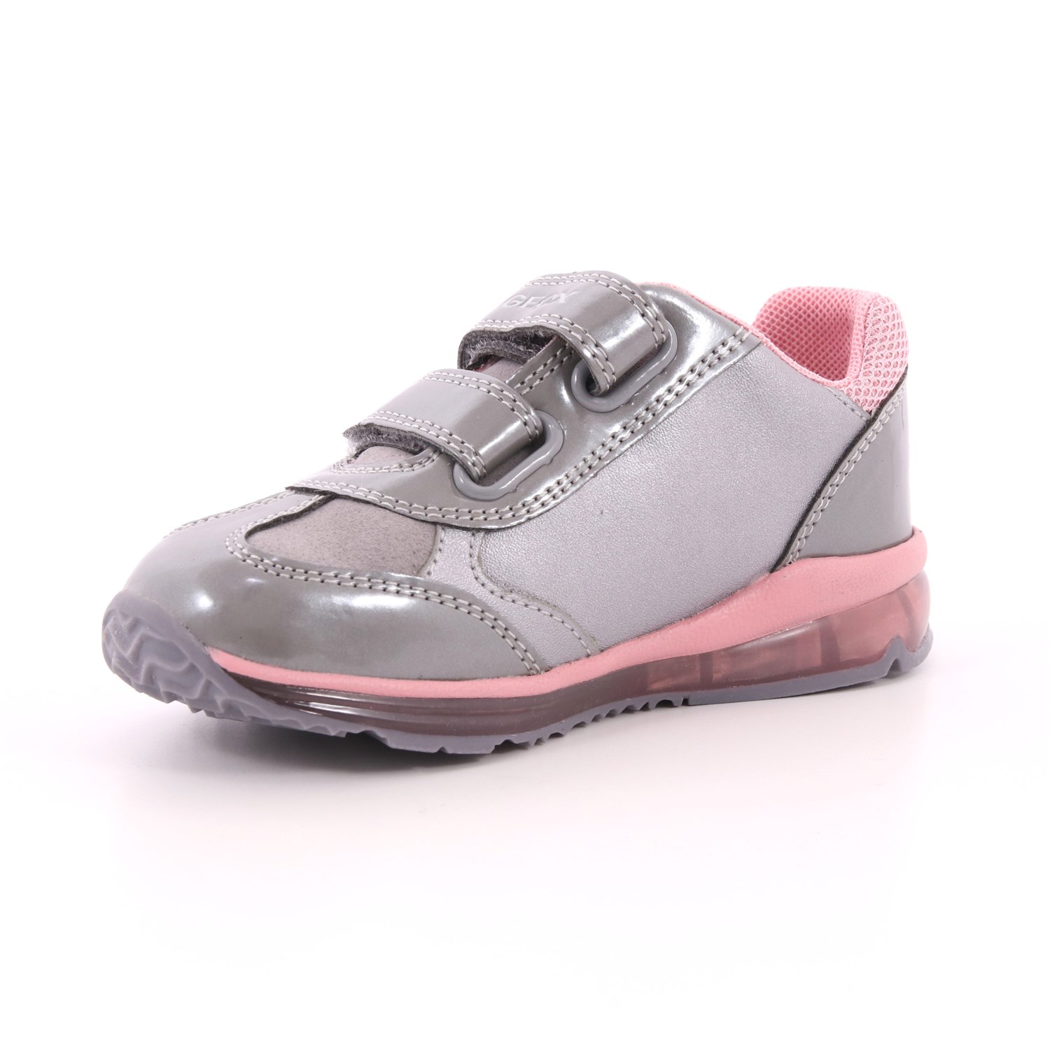Scarpa Strappi Geox Bambina Grigio Scarpa Strappi Geox Bambina Grigio Scarpe 331 - B9485A
