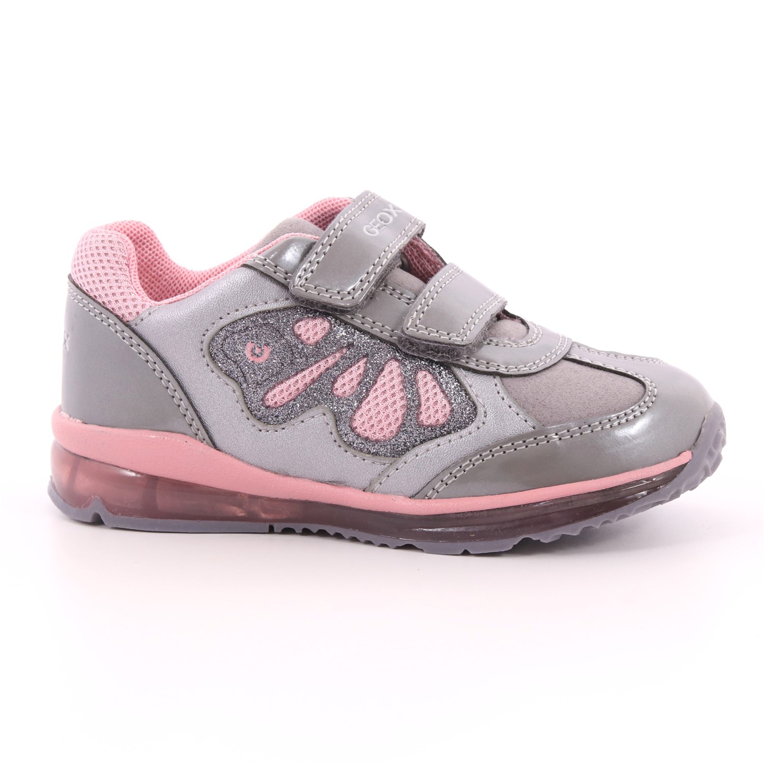 Scarpa Strappi Geox Bambina Grigio Scarpa Strappi Geox Bambina Grigio Scarpe 331 - B9485A