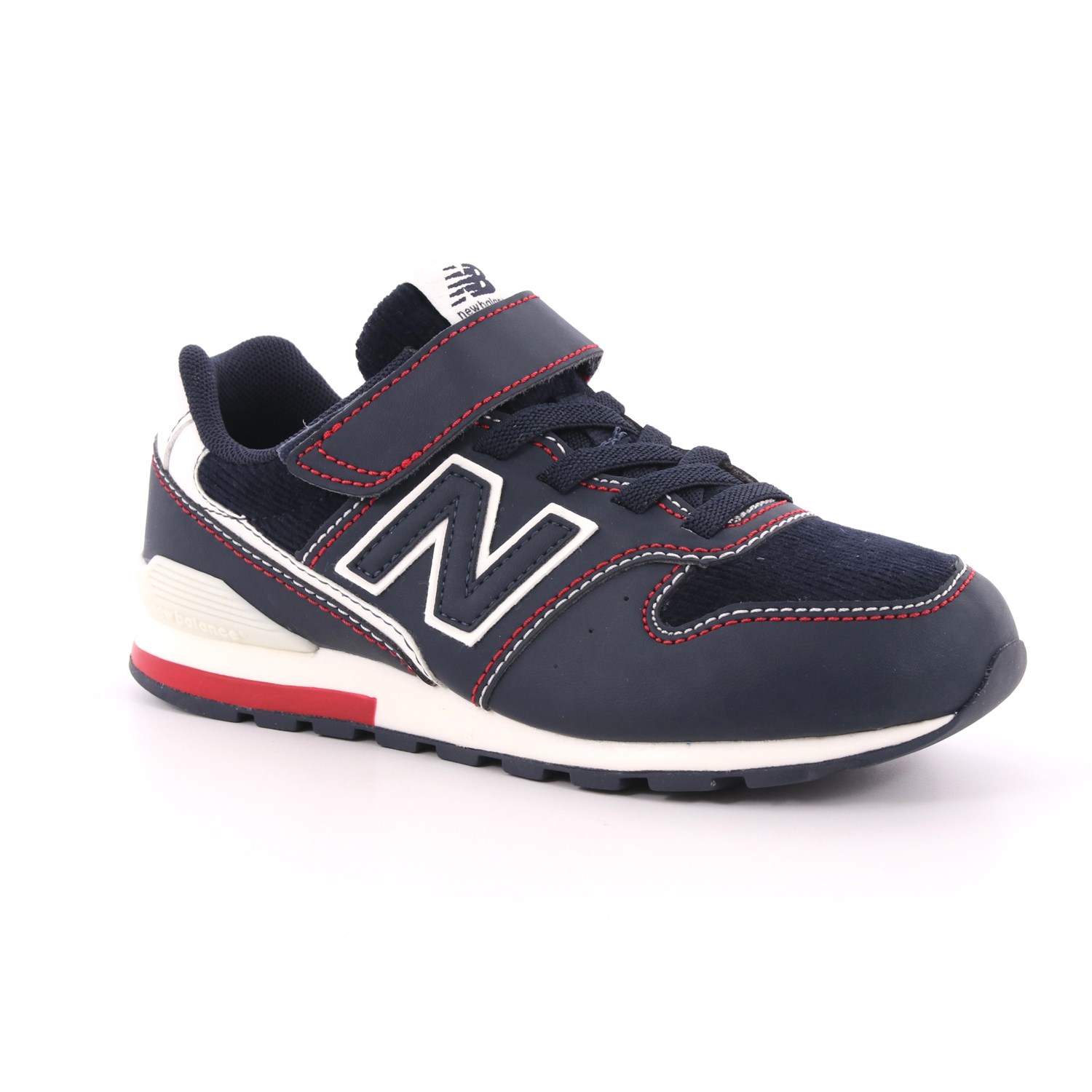 Scarpa Strappi + Elastico New Balance Bambino Blu Scarpa Strappi + Elastico New Balance Bambino Blu Scarpe 220 - NBYV996BB