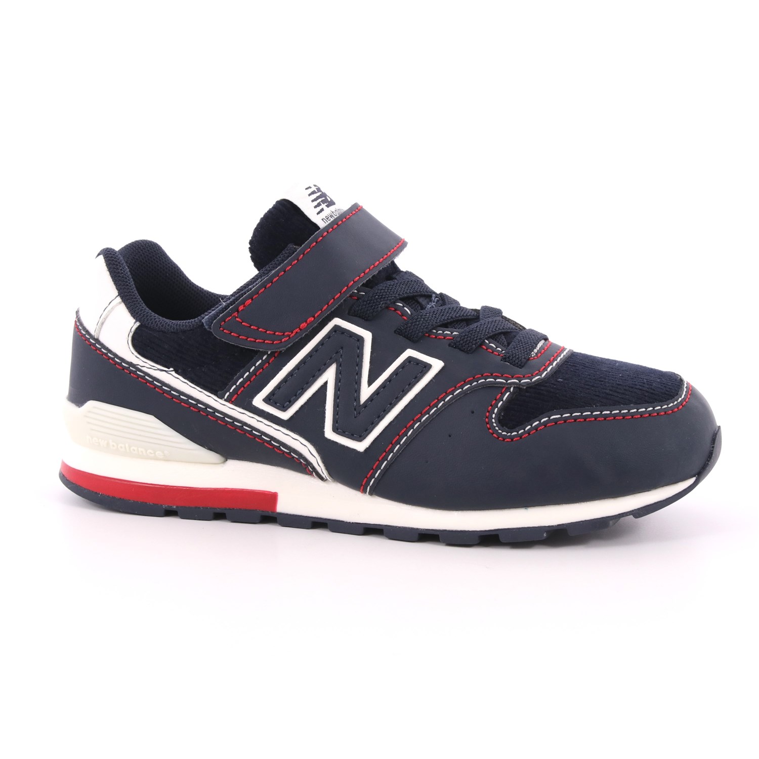 Scarpa Strappi + Elastico New Balance Bambino Blu Scarpa Strappi + Elastico New Balance Bambino Blu Scarpe 220 - NBYV996BB
