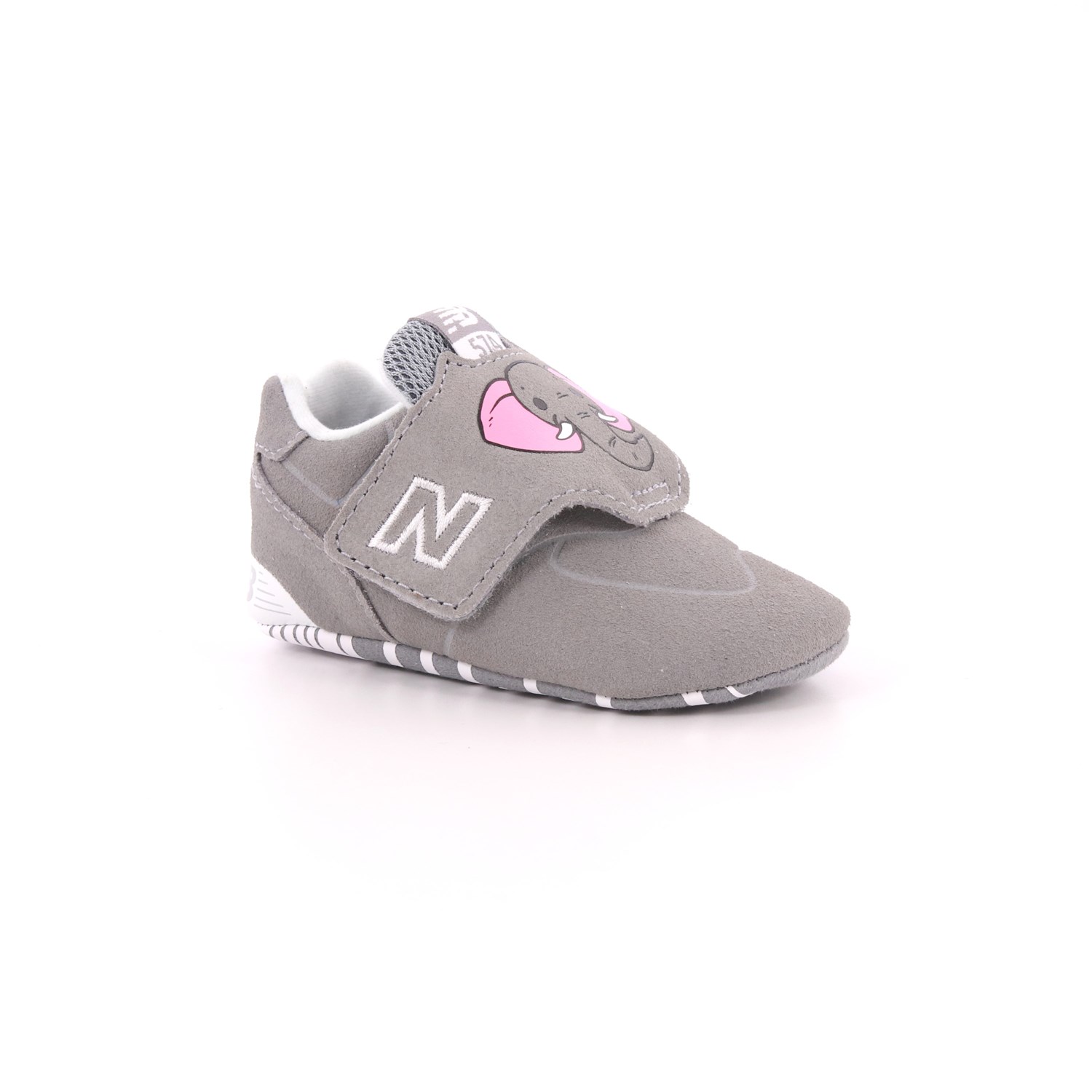 Scarpina Culla New Balance Bambino Grigio Scarpina Culla New Balance Bambino Grigio Scarpe 224 - NBCC574ZOE