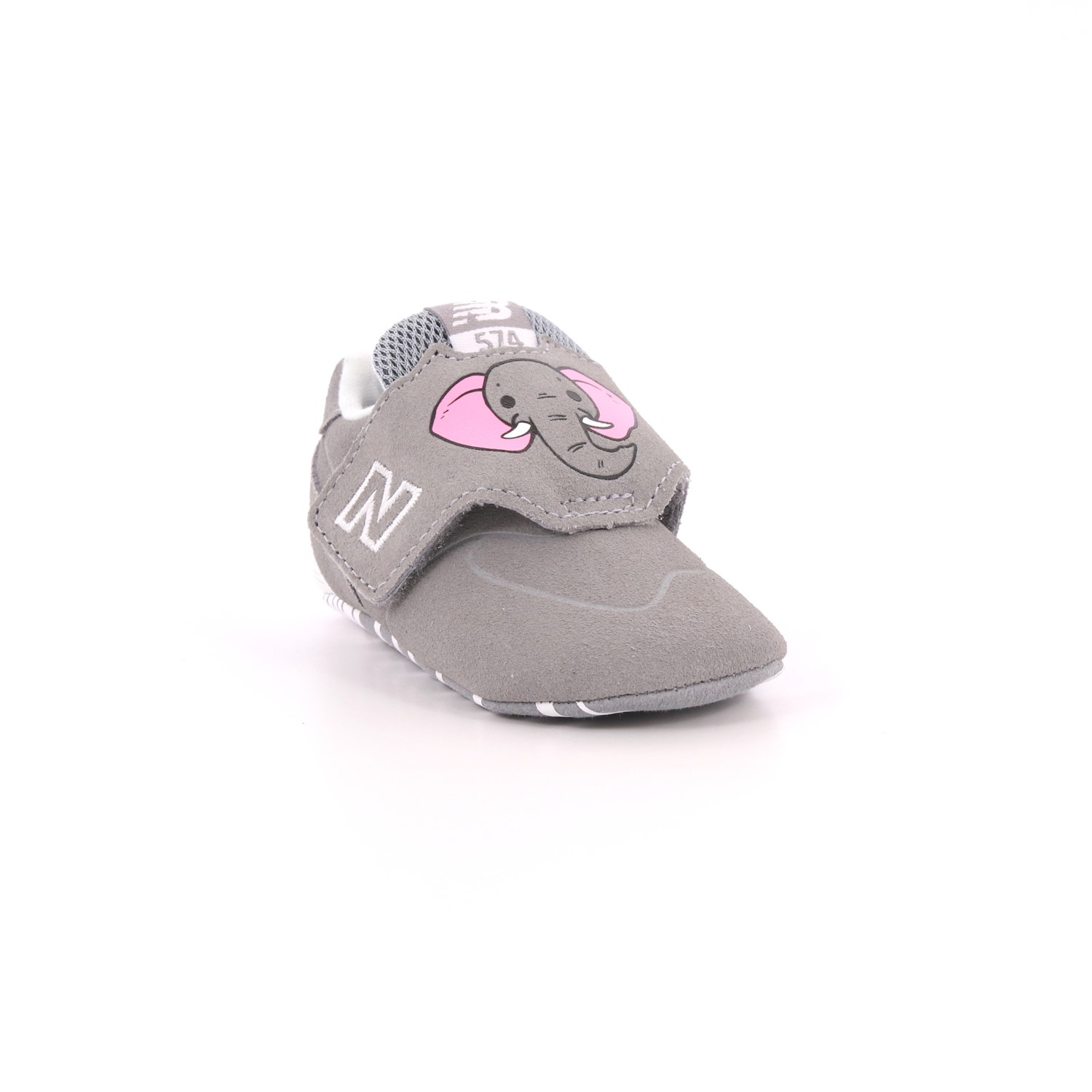 Scarpina Culla New Balance Bambino Grigio Scarpina Culla New Balance Bambino Grigio Scarpe 224 - NBCC574ZOE