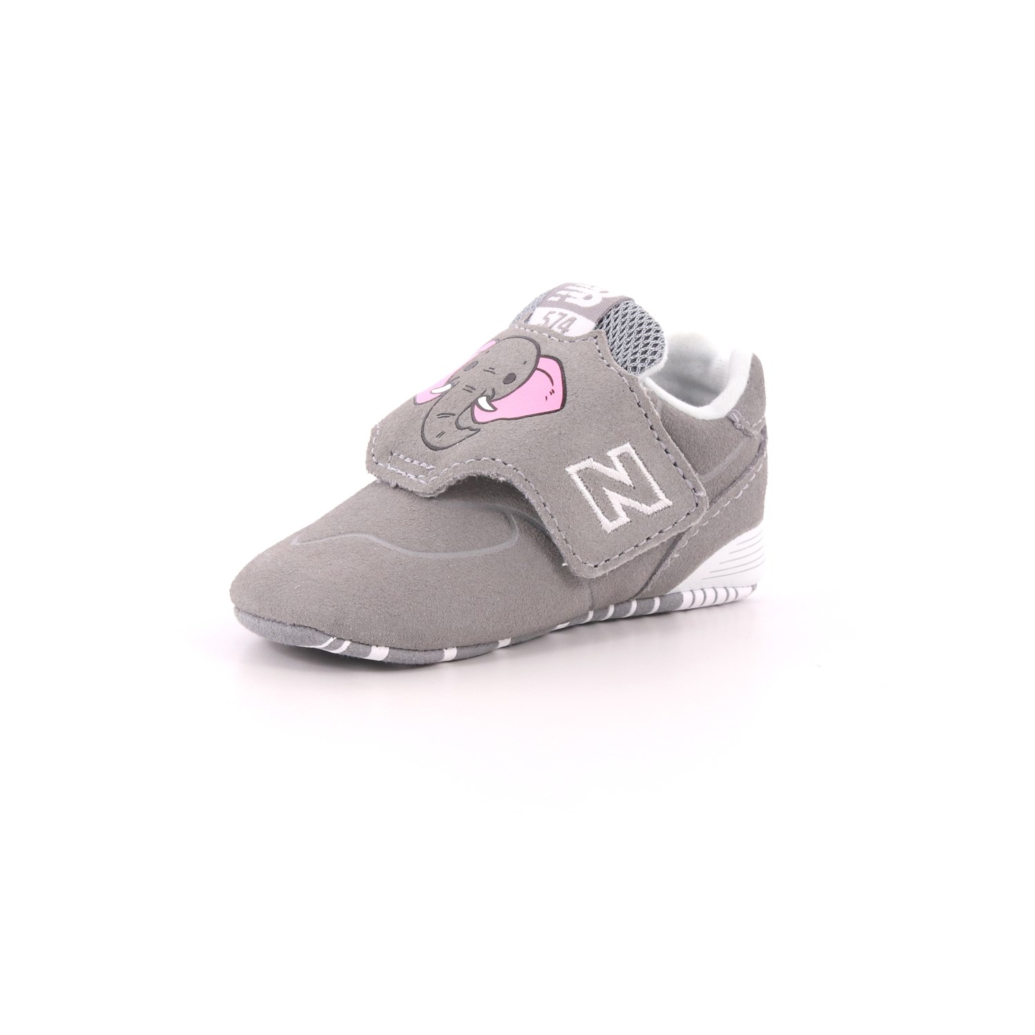 Scarpina Culla New Balance Bambino Grigio Scarpina Culla New Balance Bambino Grigio Scarpe 224 - NBCC574ZOE