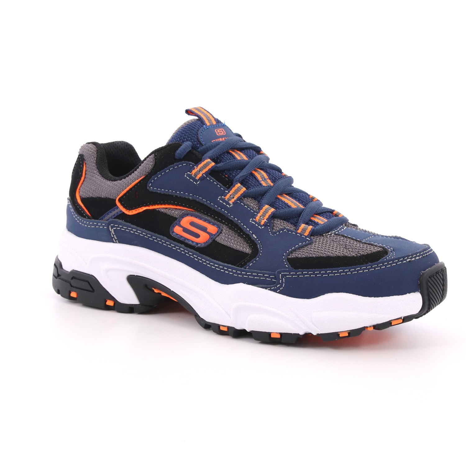 Scarpa Allacciata Skechers Bambino Blu Scarpa Allacciata Skechers Bambino Blu Scarpe 98 - 98171L