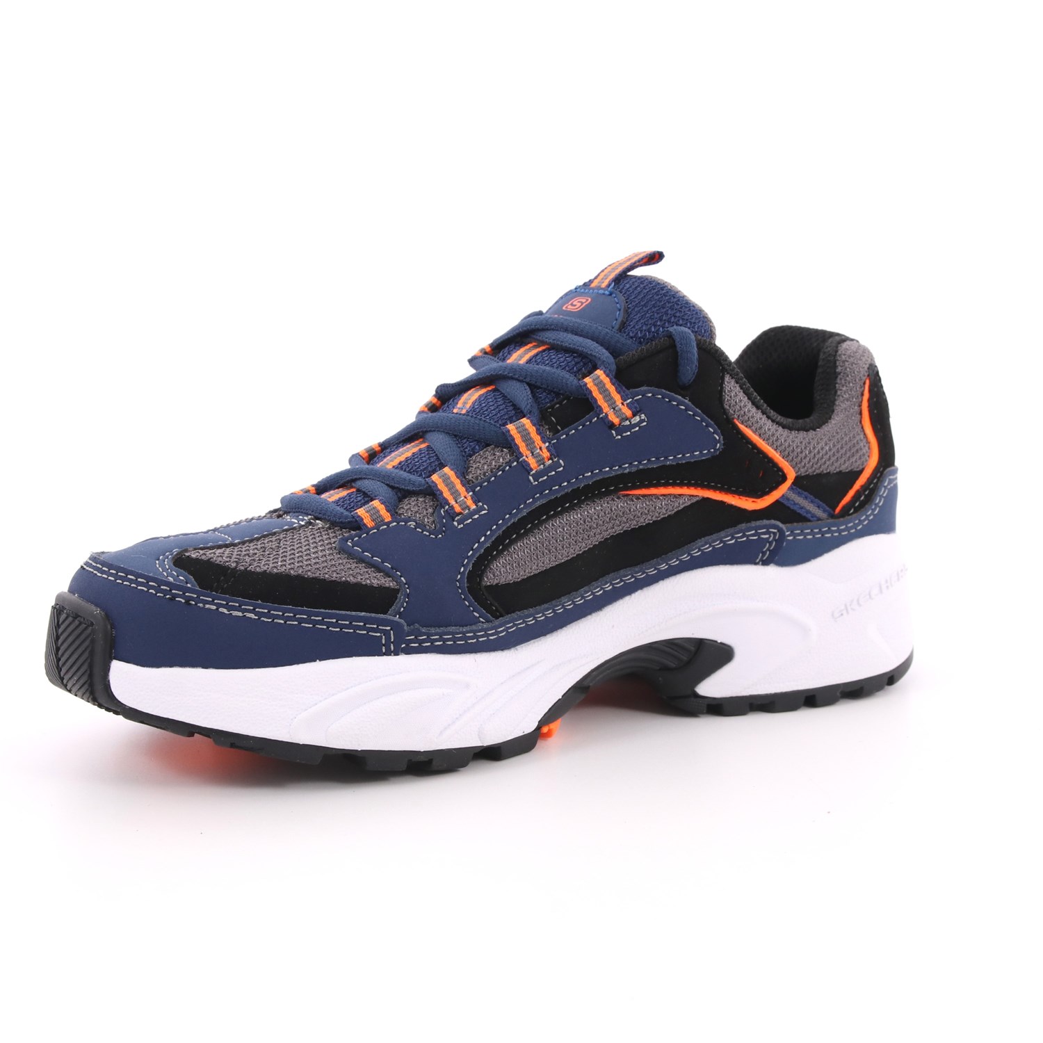 Scarpa Allacciata Skechers Bambino Blu Scarpa Allacciata Skechers Bambino Blu Scarpe 98 - 98171L