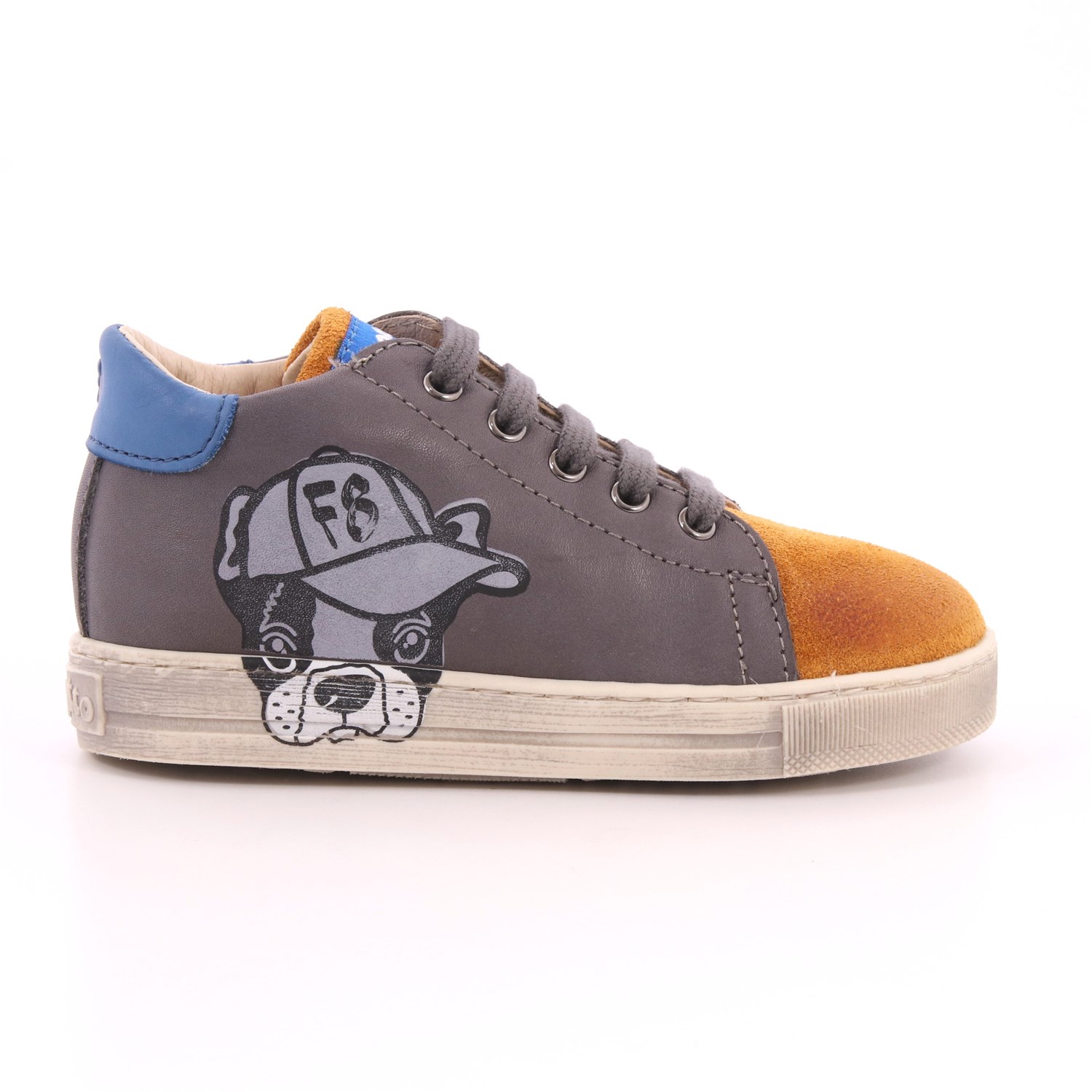 Scarpa Allacciata Naturino Bambino Grigio Scarpa Allacciata Naturino Bambino Grigio Scarpe 232 - 2014139