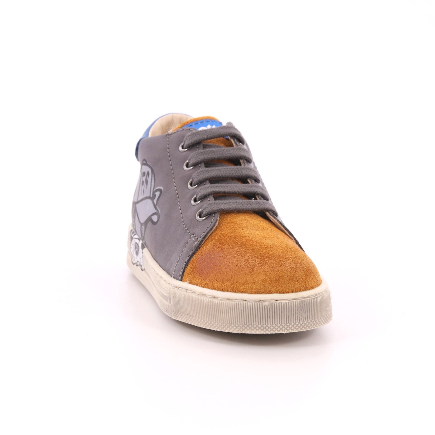 Scarpa Allacciata Naturino Bambino Grigio Scarpa Allacciata Naturino Bambino Grigio Scarpe 232 - 2014139