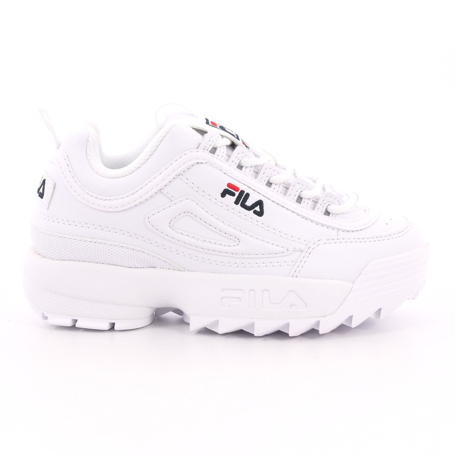 Scarpa Allacciata Fila Bambina Bianco Scarpa Allacciata Fila Bambina Bianco Scarpe 7 - 1010567