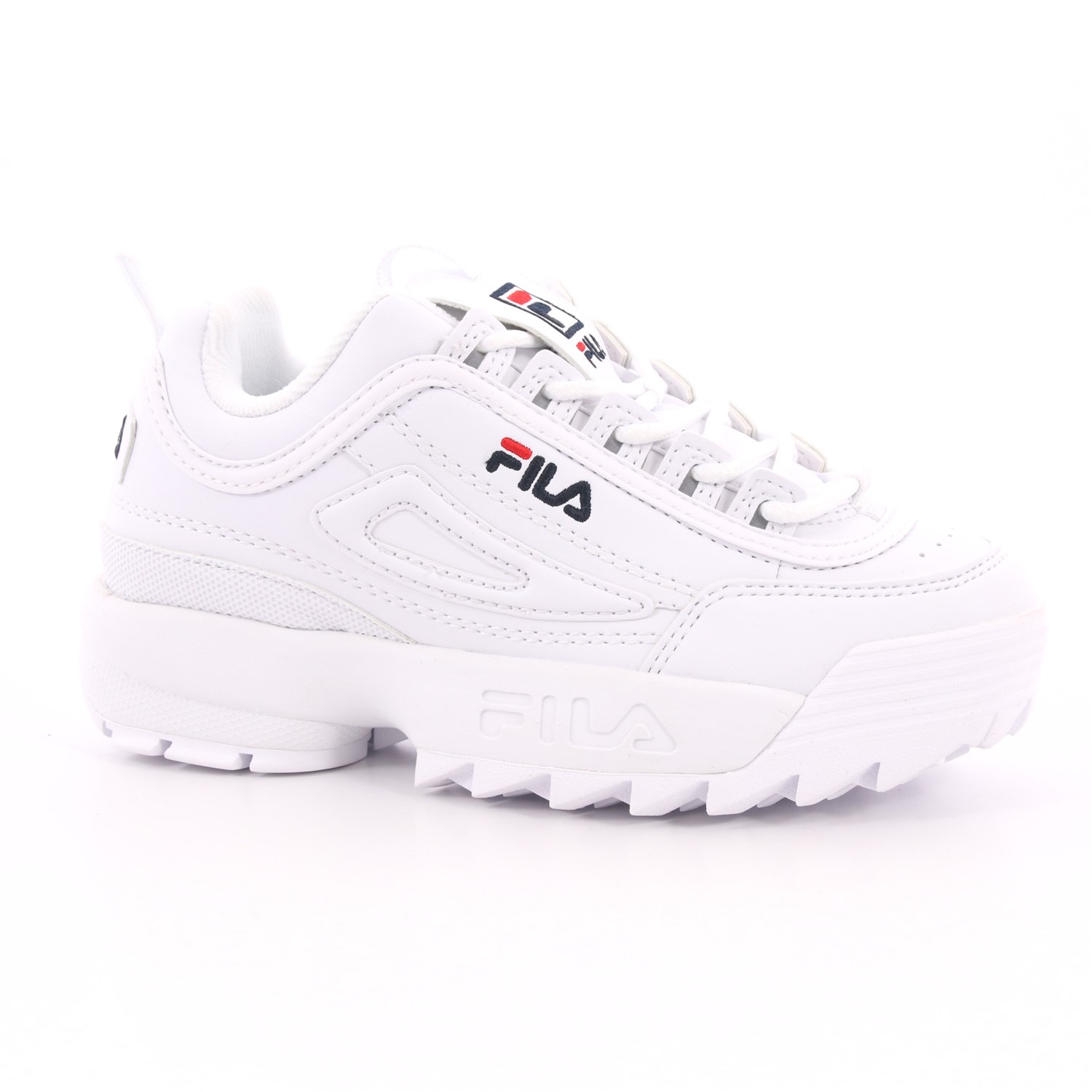 Scarpa Allacciata Fila Bambina Bianco Scarpa Allacciata Fila Bambina Bianco Scarpe 7 - 1010567