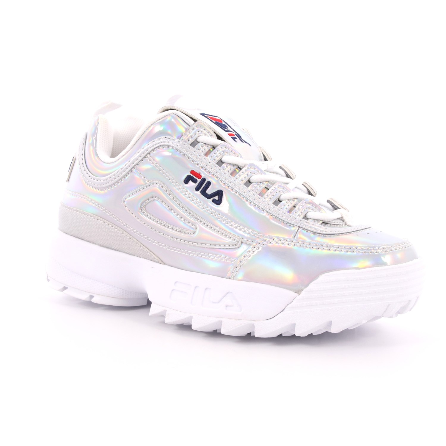 Scarpa Allacciata Fila Donna Argento Scarpa Allacciata Fila Donna Argento Scarpe 11 - 1010747
