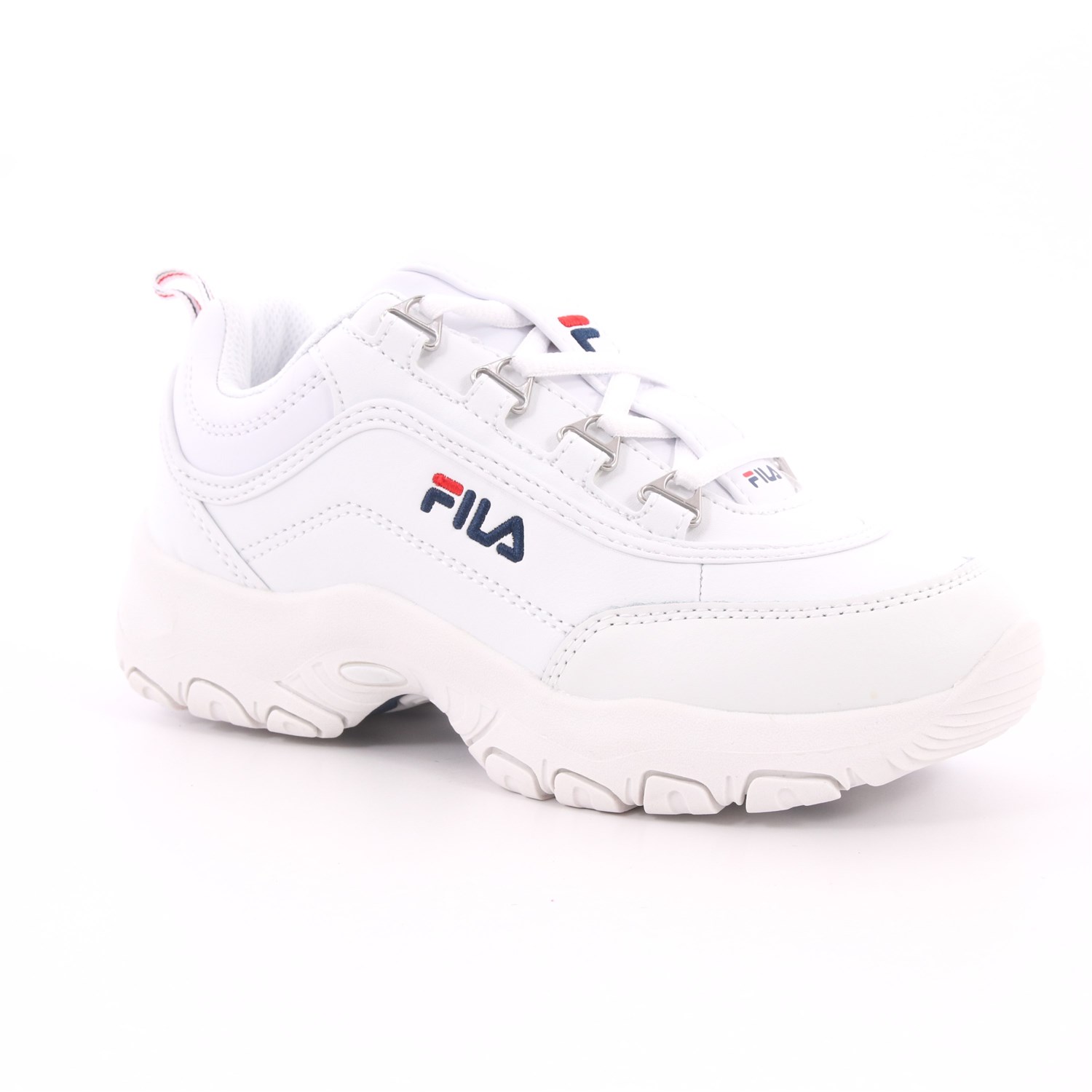 Scarpa Allacciata Fila Bambina Bianco Scarpa Allacciata Fila Bambina Bianco Scarpe 16 - 1010781