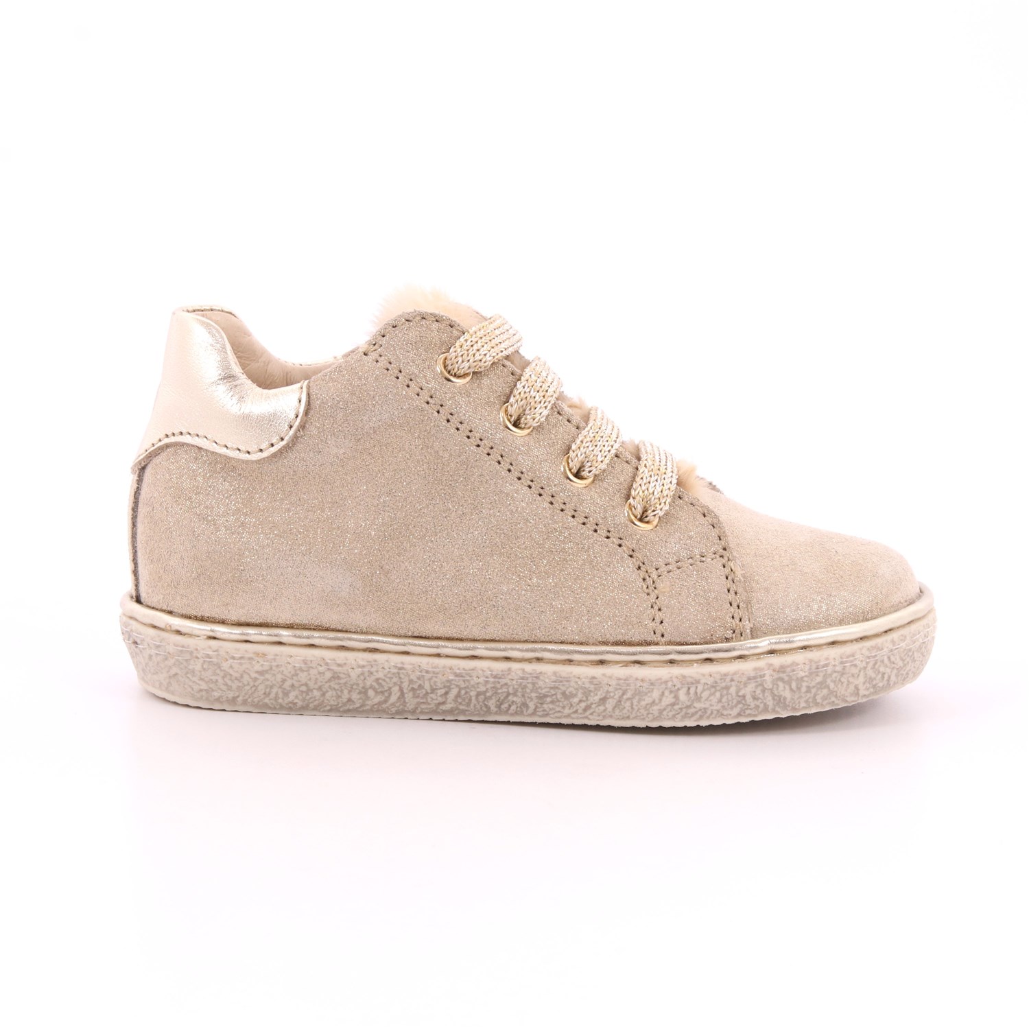 Scarpa Allacciata Naturino Bambina Platino Scarpa Allacciata Naturino Bambina Platino Scarpe 238 - 2014057