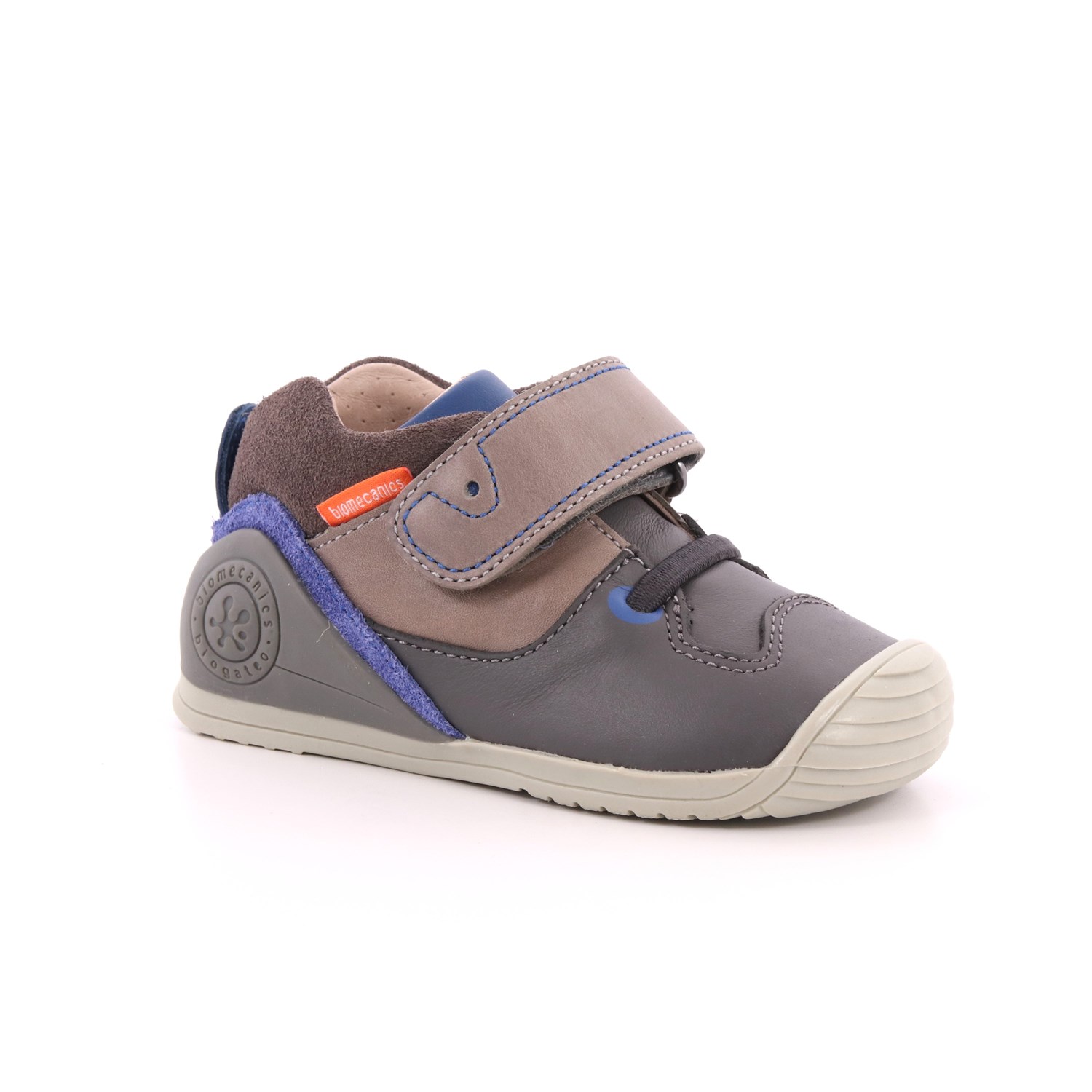 Scarpa Strappi + Elastico Biomecanics Bambino Grigio Scarpa Strappi + Elastico Biomecanics Bambino Grigio Scarpe 54 - 191156
