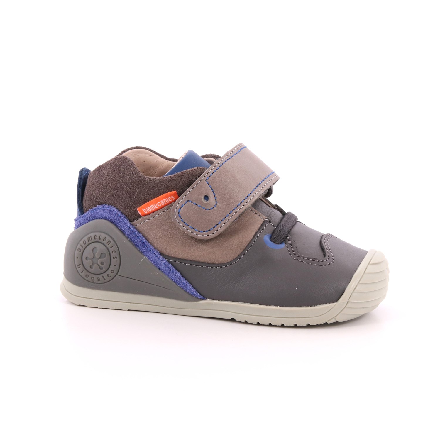Scarpa Strappi + Elastico Biomecanics Bambino Grigio Scarpa Strappi + Elastico Biomecanics Bambino Grigio Scarpe 54 - 191156